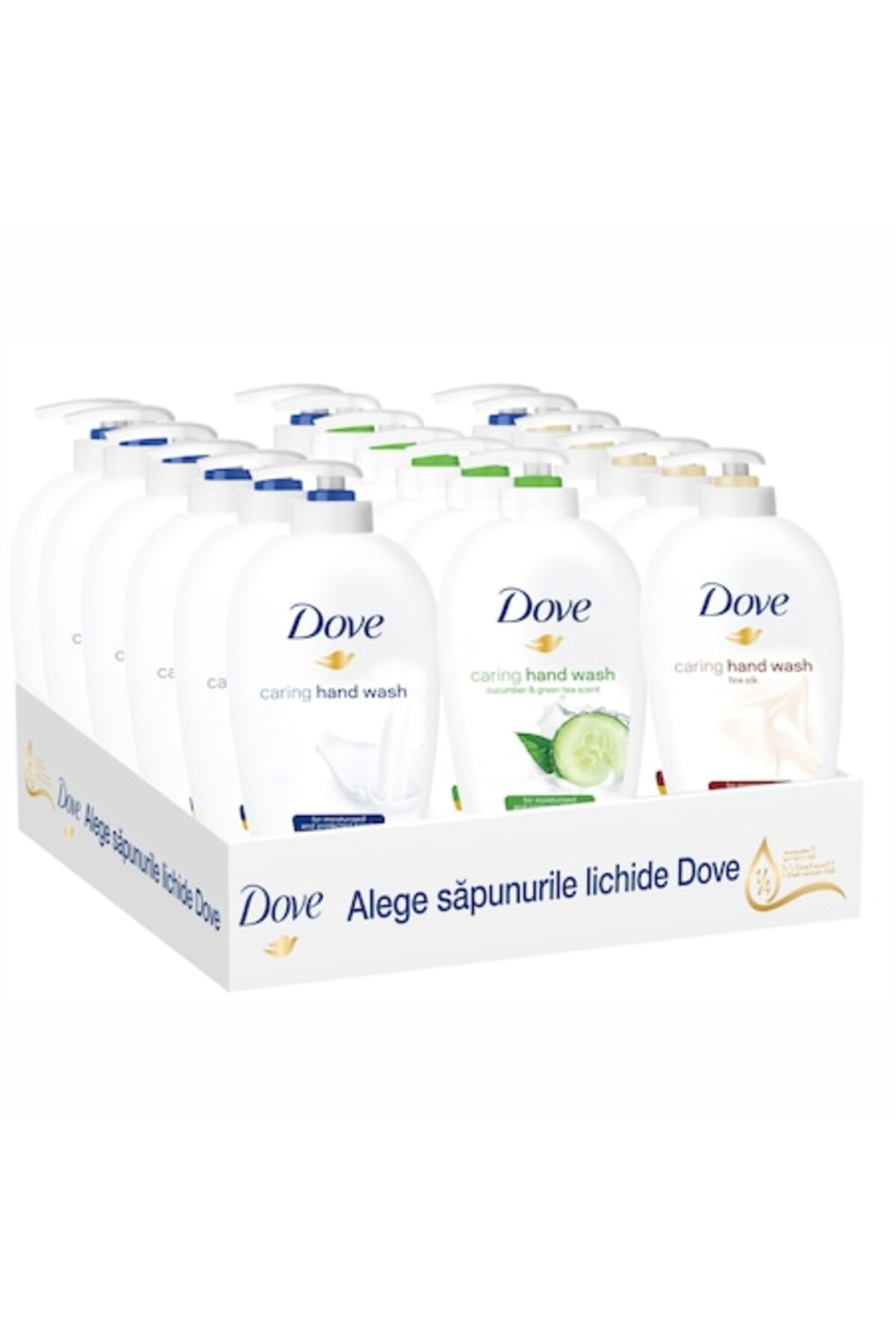 Dove Set 18 x Sapun Lichid Pompita
