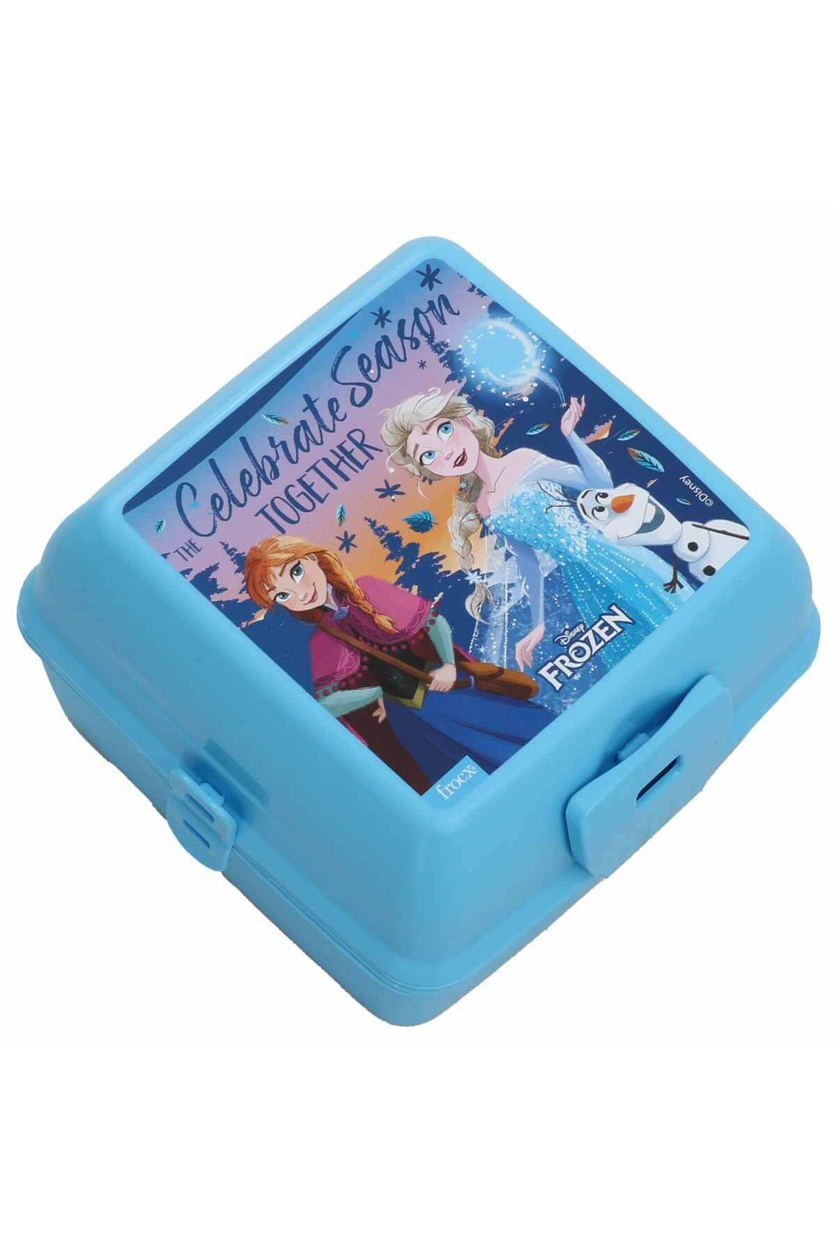 Frozen Beslenme Kabı, Elsa Açık Mavi Beslenme Kabı, Beslenme Kutusu 43650