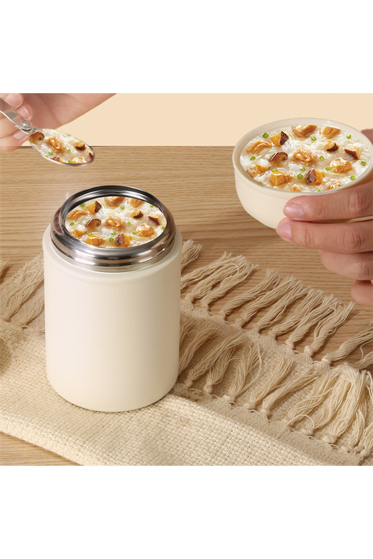 jojobebek Kırmızı Renk Premium Paslanmaz Çelik Termos, Çelik No:316, 500 ml, ( 24+ Ay) fotoğrafı 6 (önizleme)