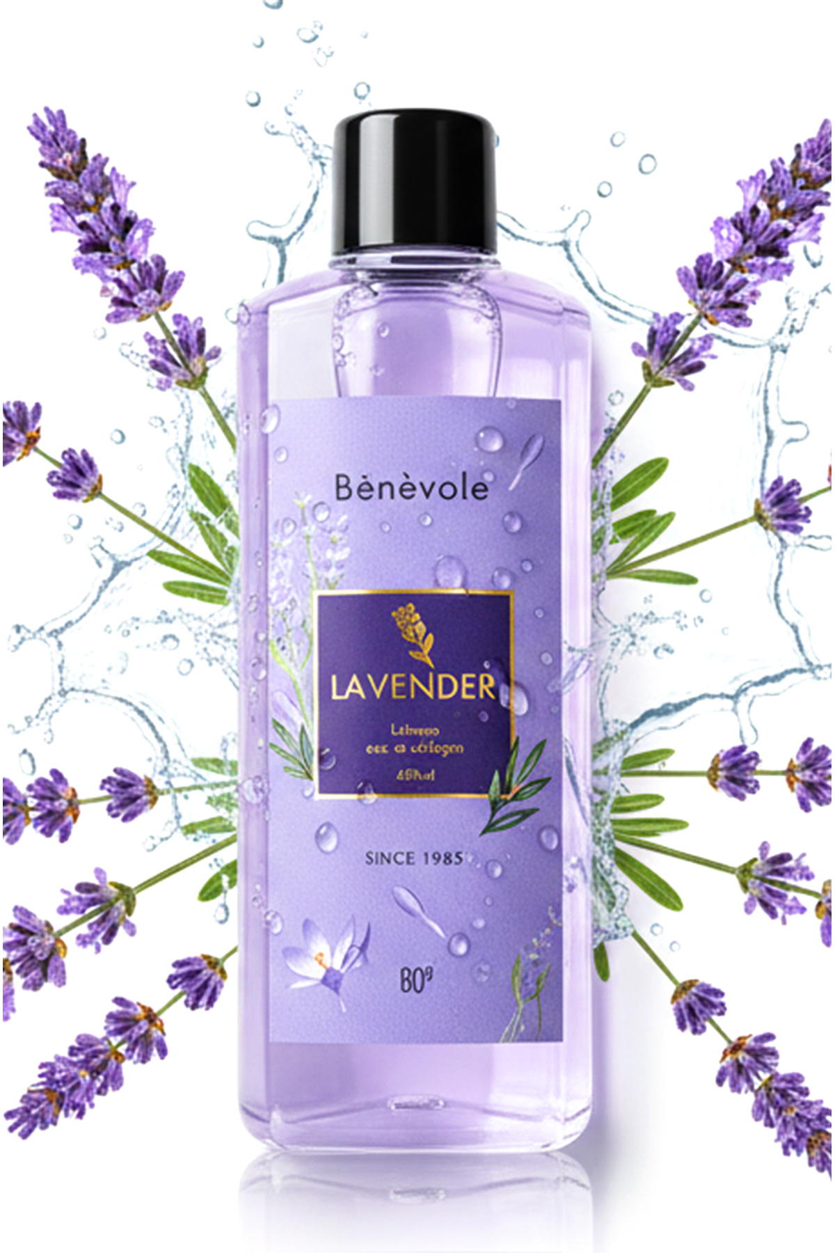 Benevole Lavanta 80 Derece Kolonya Serisi 400 ml | Ferahlatıcı ve Kalıcı Koku Çeşitleri