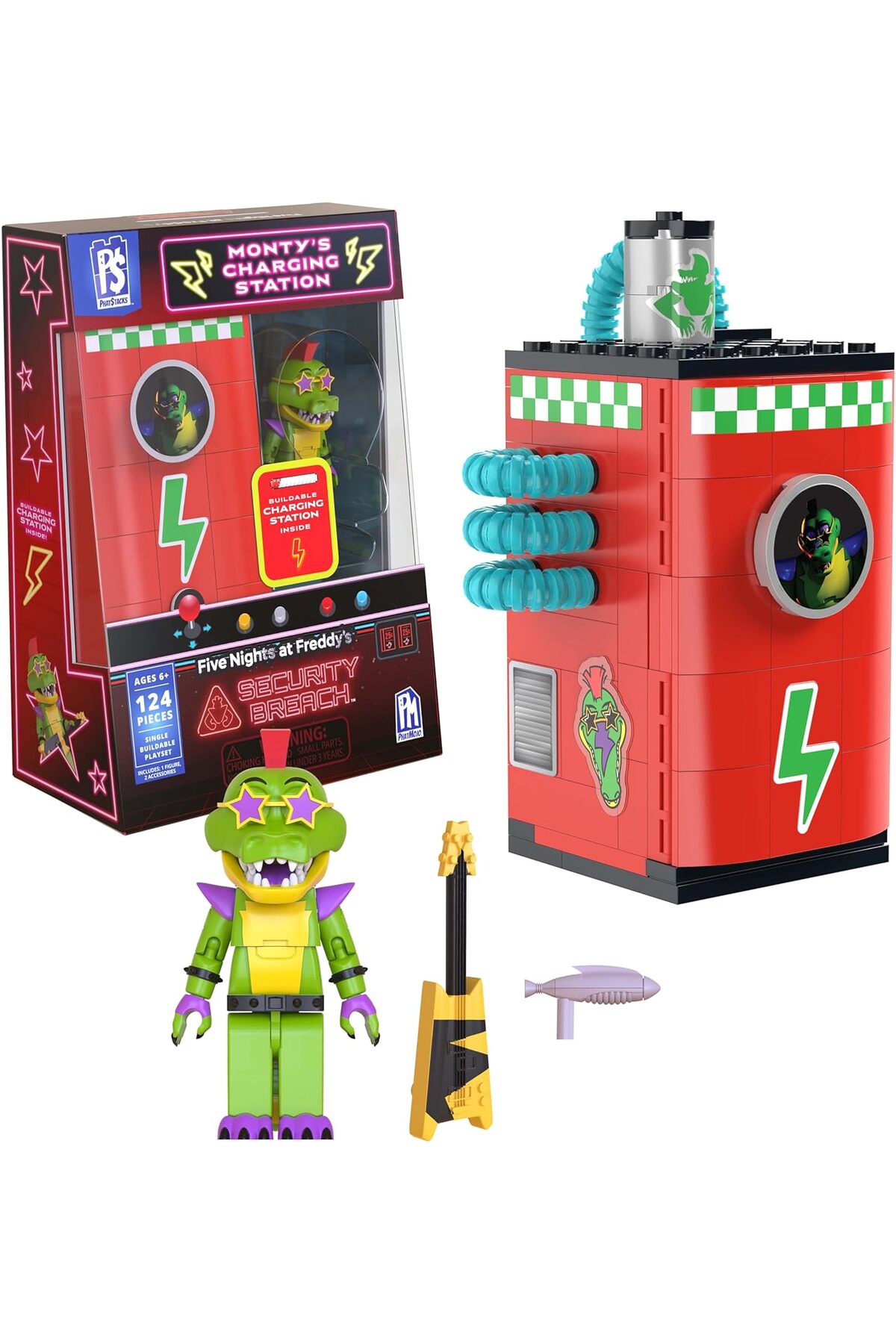 Phatmojo FNAF مونتی قابل ساخت تک‌تکه CS1304