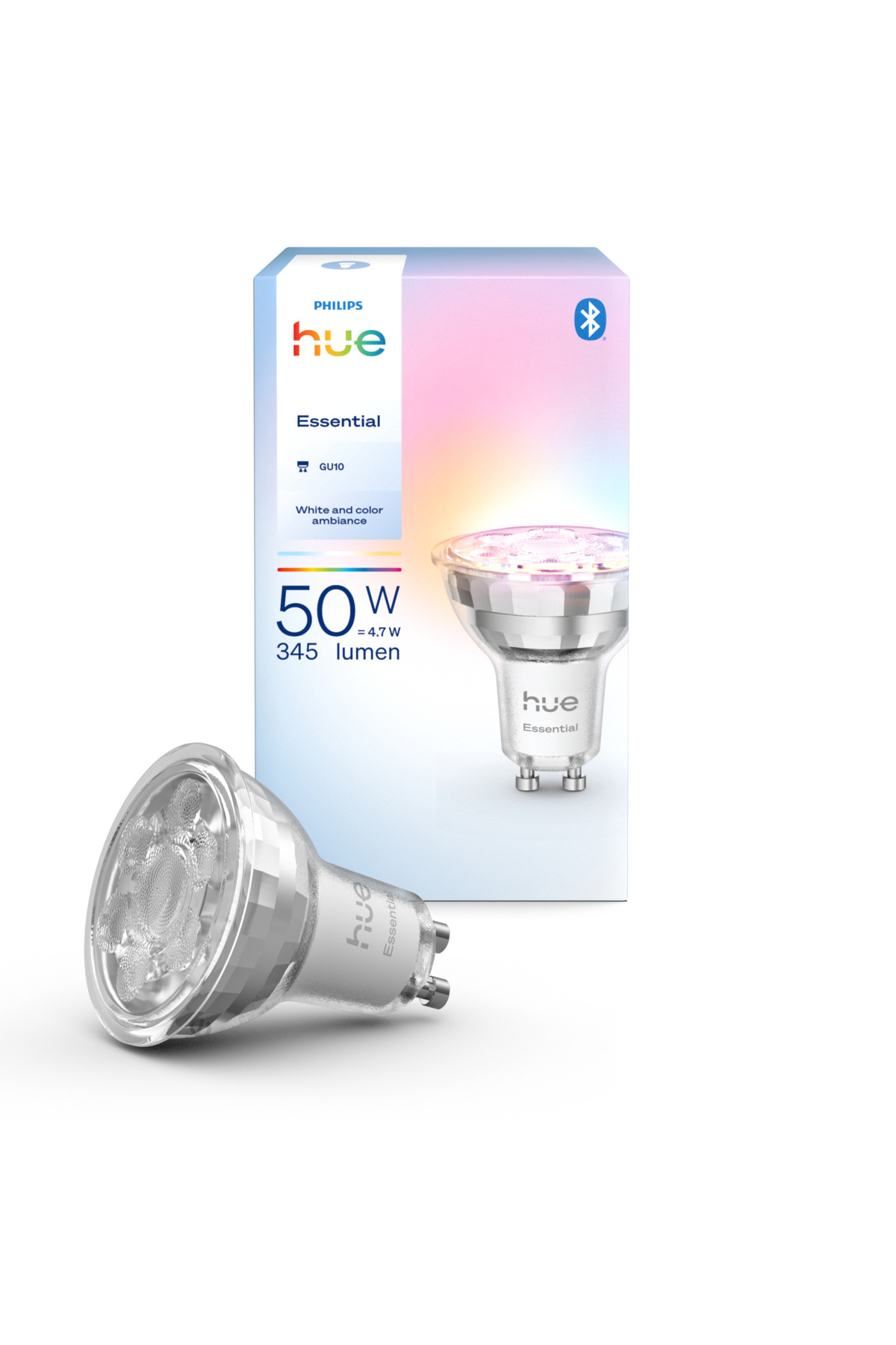 Philips Hue Essential 4.7W GU10 345 Lumen Renkli Akıllı Spot Ampul