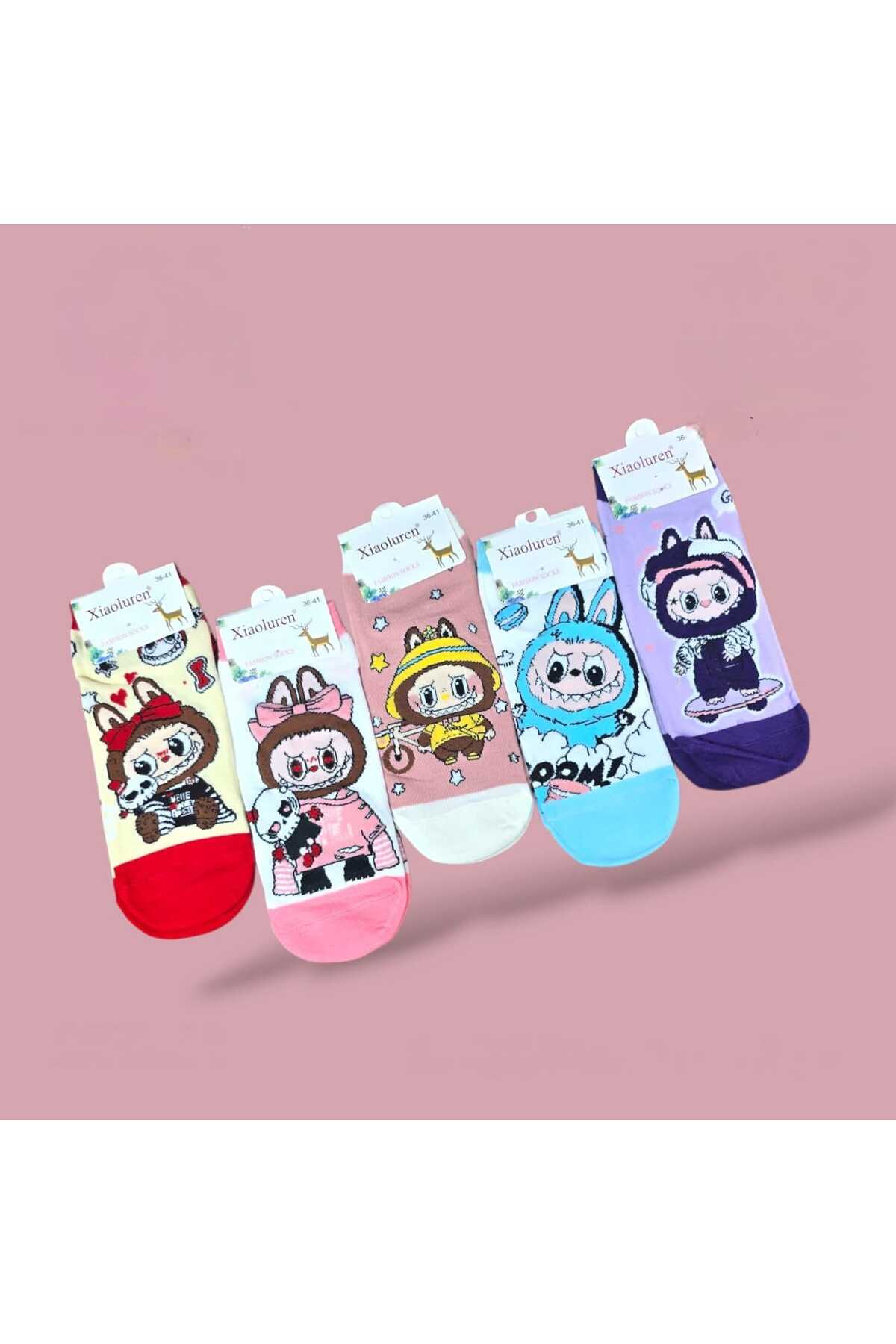 BBG-12 pairs of socks in different colors from Lapi Boo 1