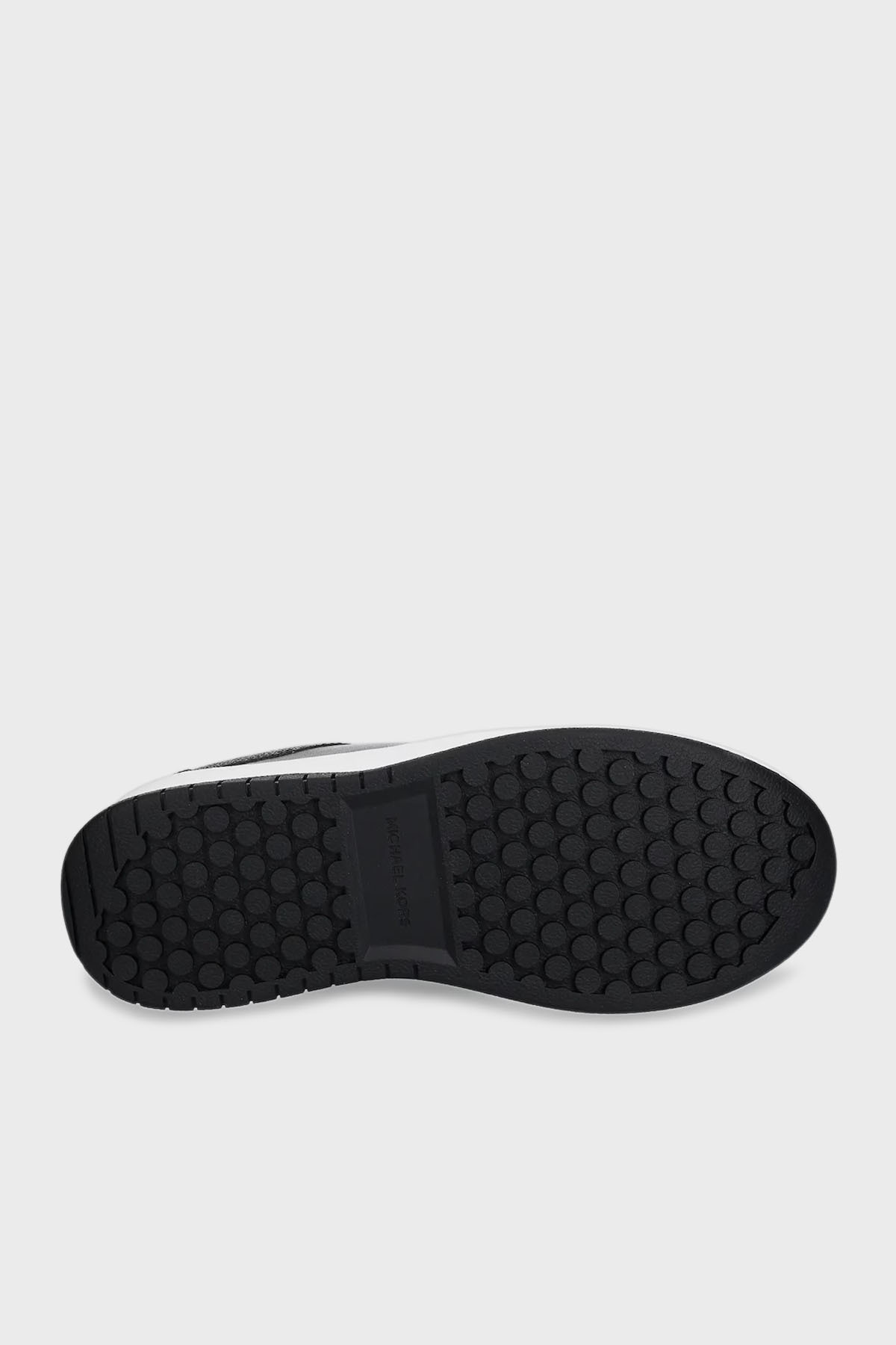 کفش کتانی چرم با لوگو 43F5DTFS6L292