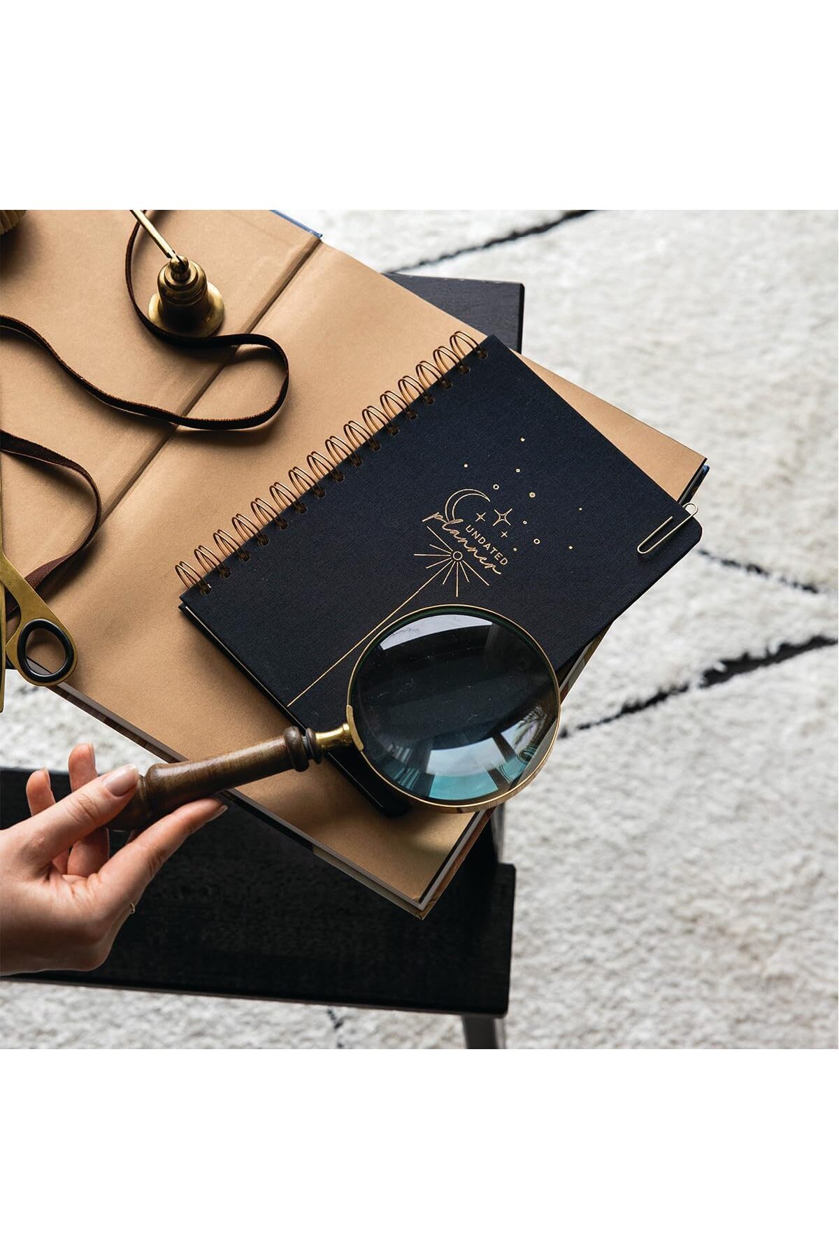 Yıldızan A5 Spiralli Süresiz Planlayıcı Ajanda Siyah 1166718