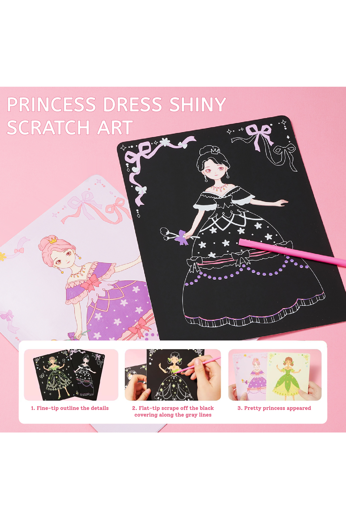 کیت لباس‌پوشی ۳ در ۱ – نمایش مد پرنسس