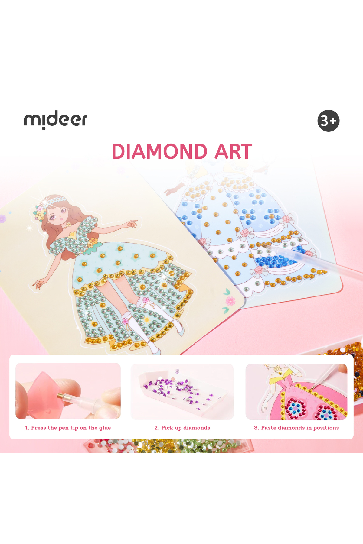 کیت لباس‌پوشی ۳ در ۱ – نمایش مد پرنسس