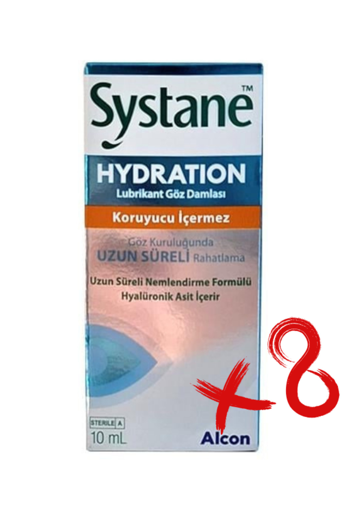 Alcon Systane Hydration Damla 10 ml - 8'li Paket