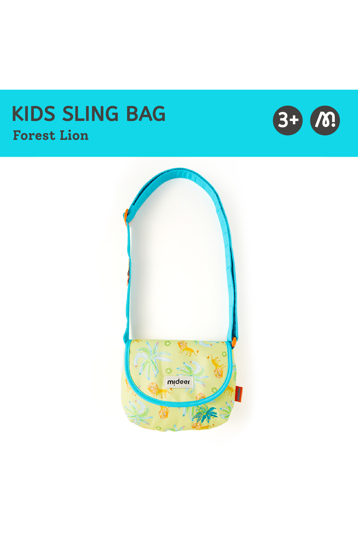 کوله‌پشتی بنددار کودک – شیر جنگلی