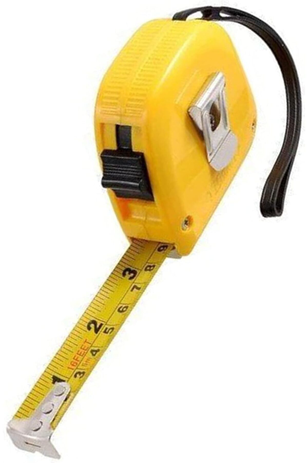 STOREMAX Şerit Metre Paslanmaz 5m x 16Ft Otomatik Tuşlu Ölçüm Metresi 1410 1191881