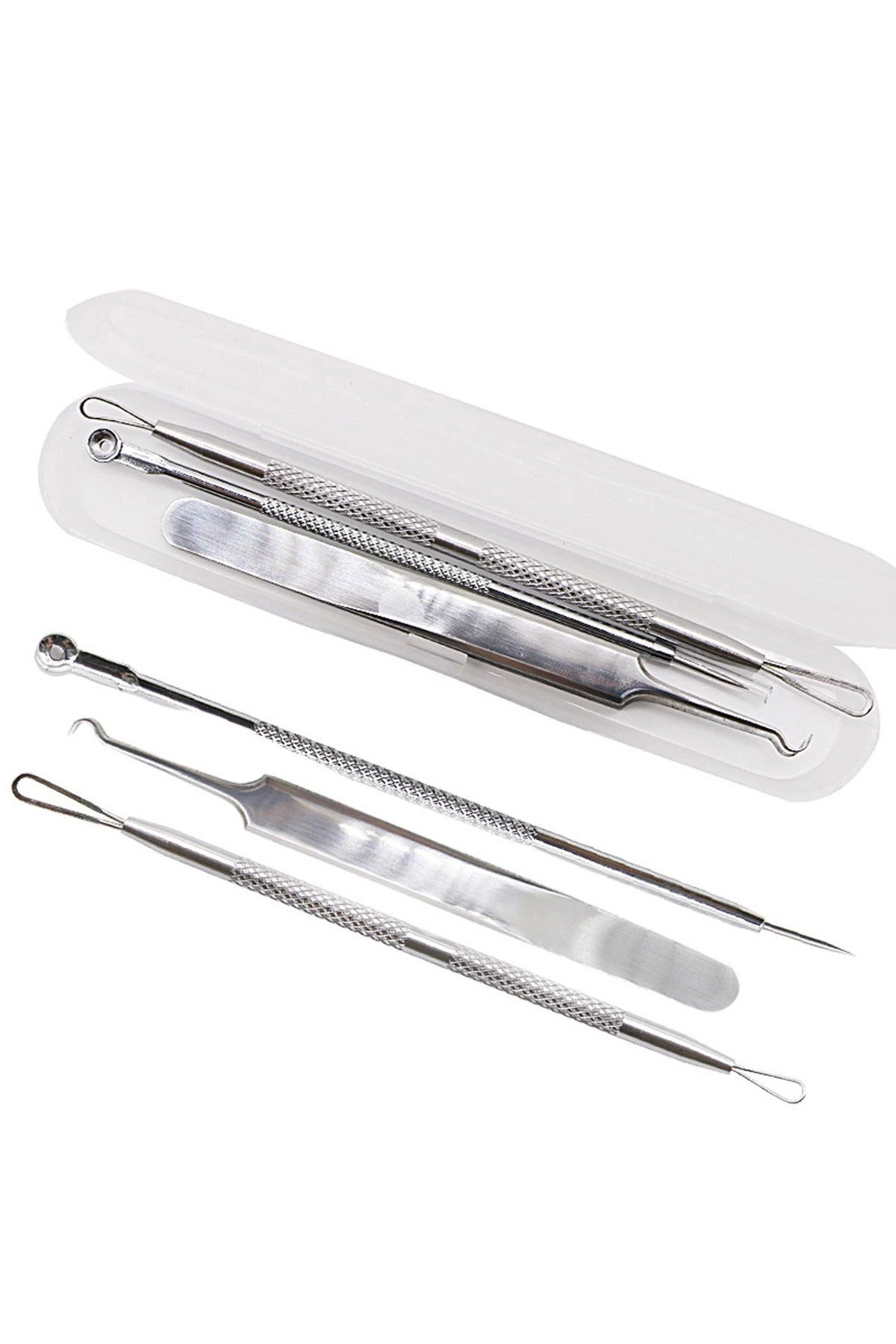 Paslanmaz Çelik Siyah Nokta ve Akne Temizleyici Set 3'lü Kit ( Lisinya ) — ELL-2968-1457-YAE — تصویر 2 از 5