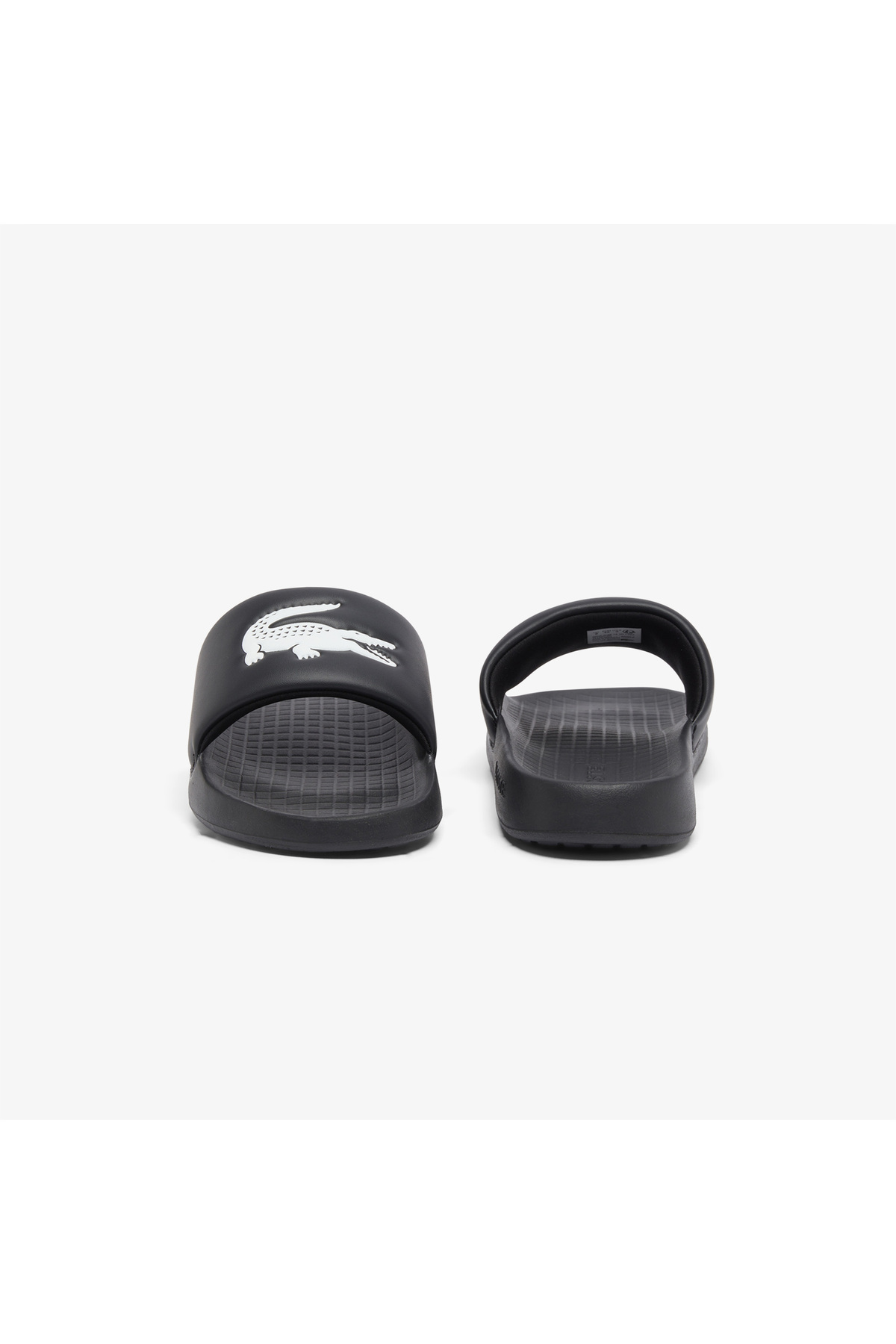 Lacoste Serve Slide 1.0 Erkek Siyah Terlik görsel 5