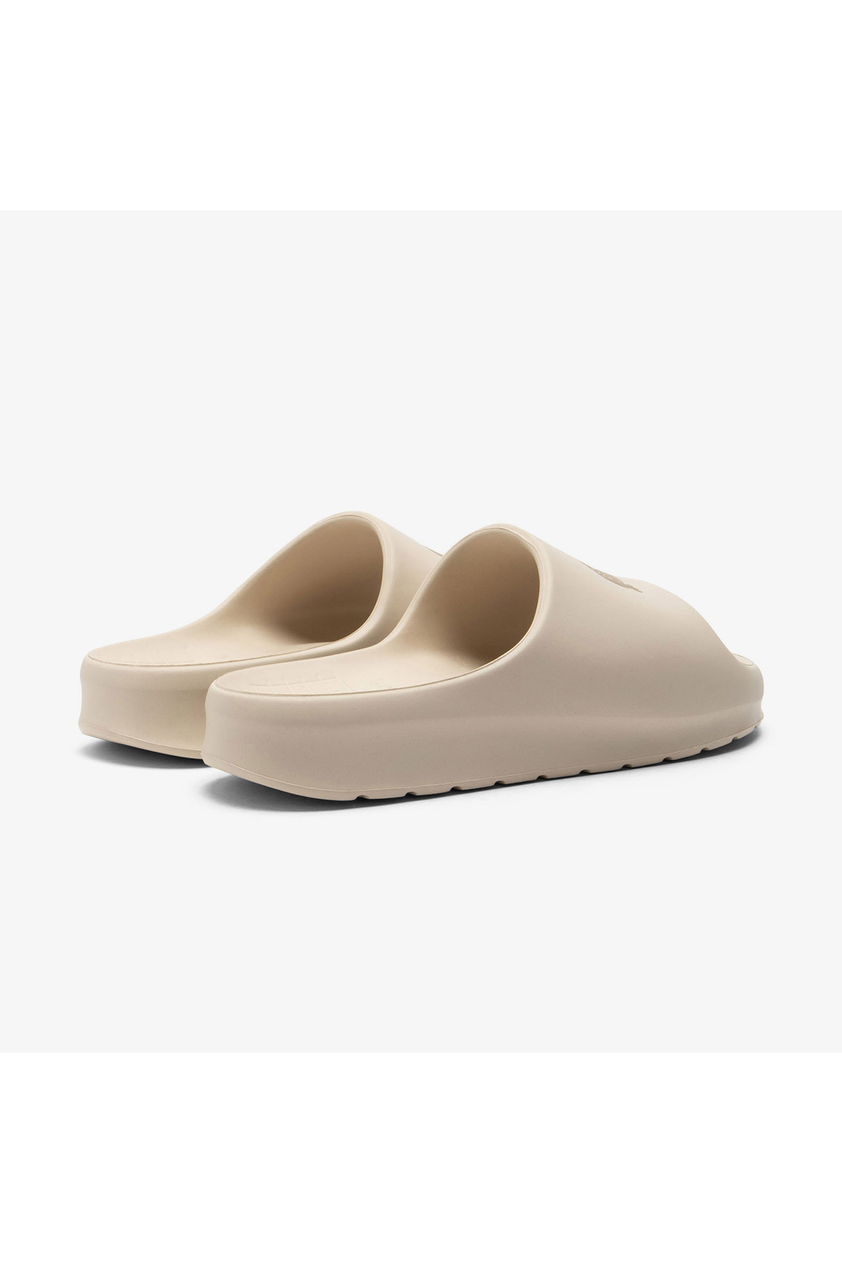 Lacoste Serve Slide 2.0 Erkek Kahverengi Terlik görsel 3