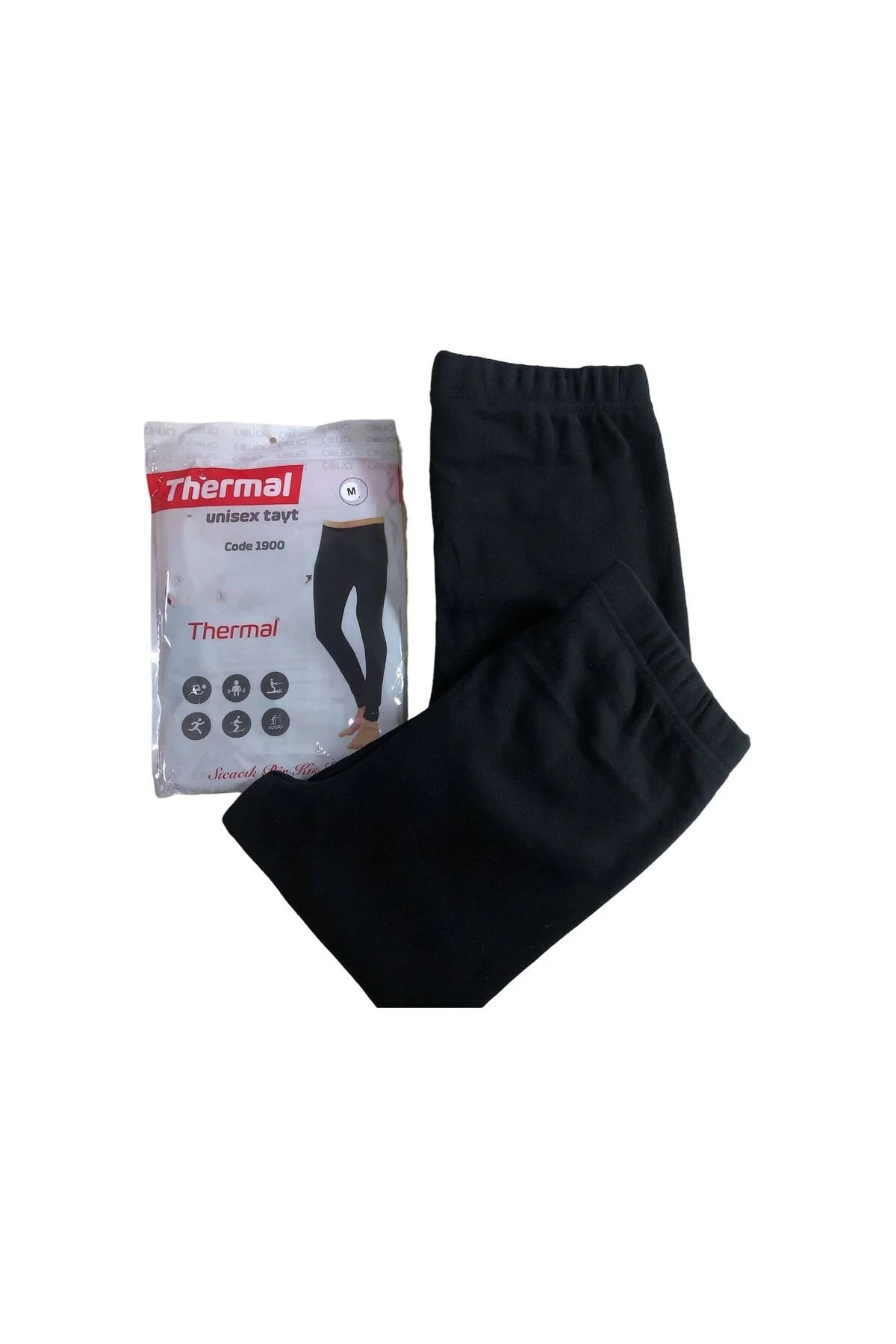 QULAT Unisex Kışlık Termal Tayt Pamuklu / 1 ADET görsel 2