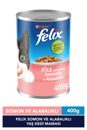 FELIX Somon Ve Alabalık Kedi Yaş Mama Konserve 400 gr