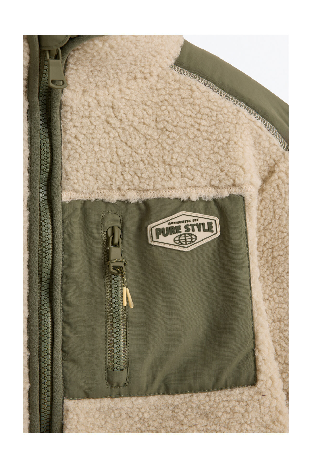 LEFTIES Dzieci Kurtka z owczej skóry dla chłopców