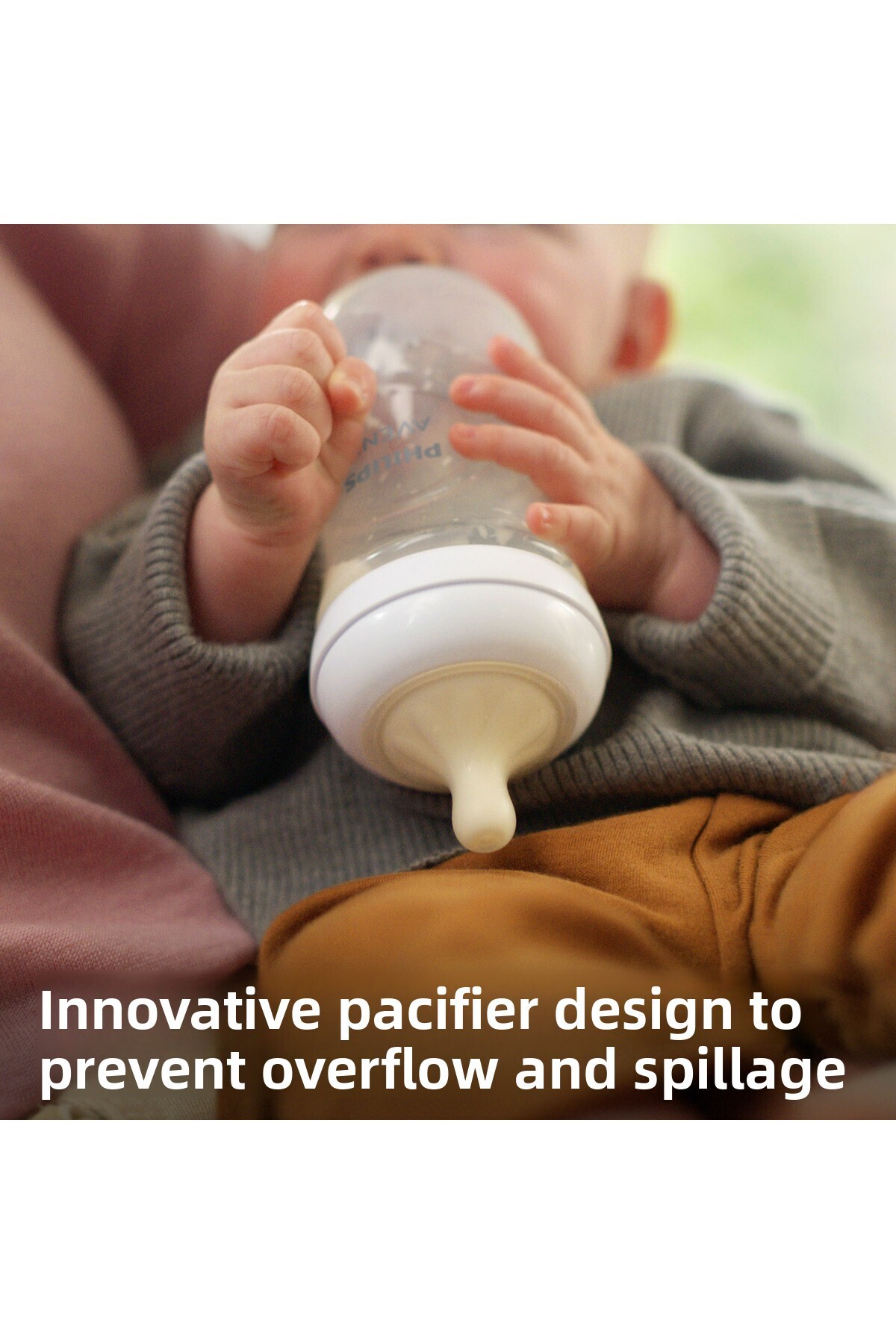 Philips Avent-Scy906/01 Model Natural Response PP Baby Bottle - 3 Months 330ml 4