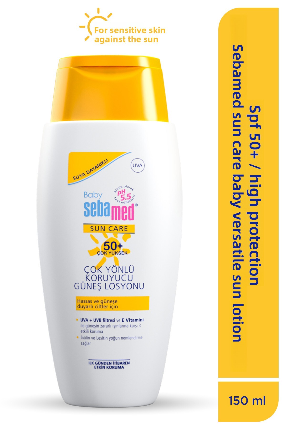 Spf Body Milk Sebamed Sebamed Baby Sun Cream SPF50+ 75ml Suncare