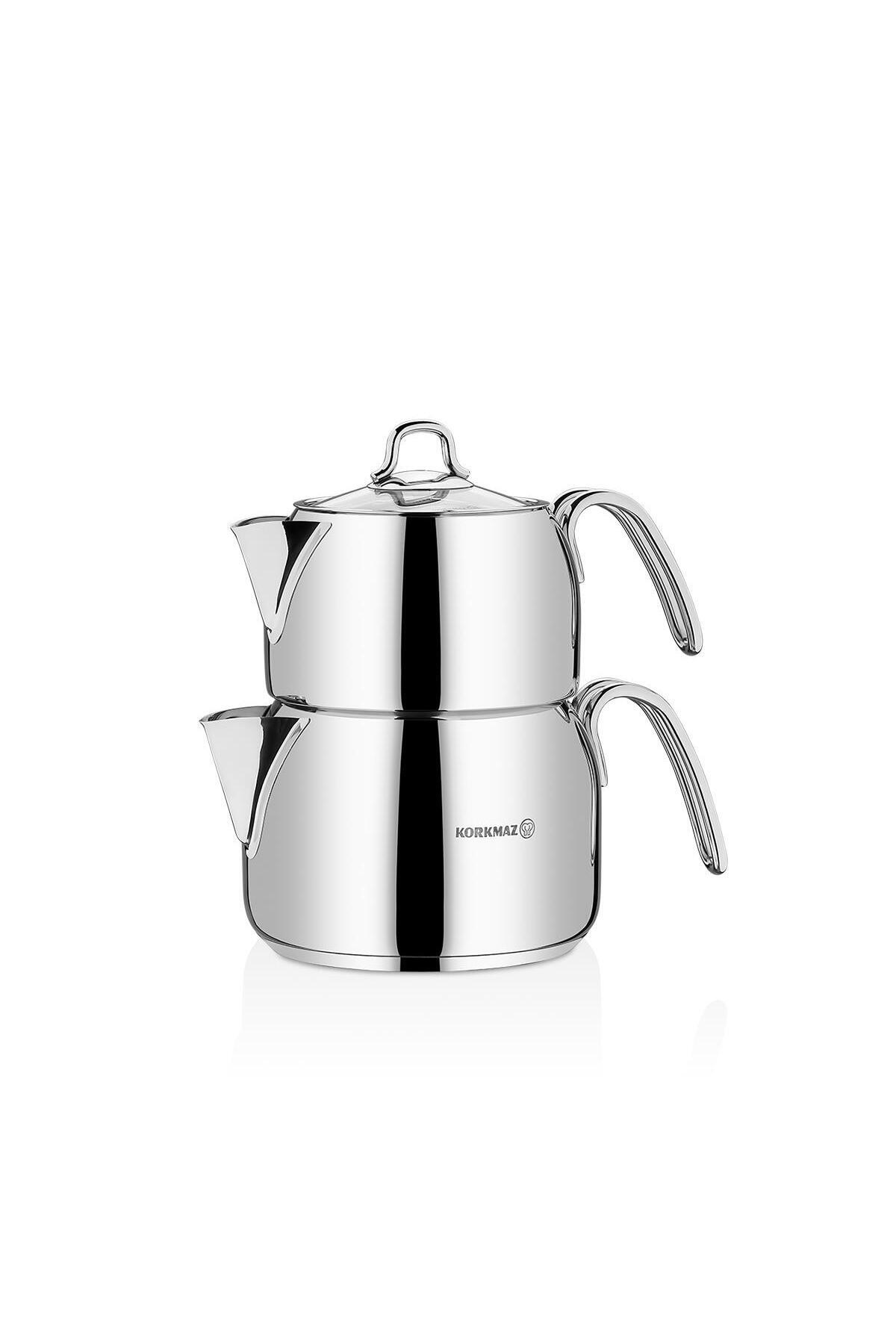 KORKMAZ-Perla A027 Midi Teapot Set 1
