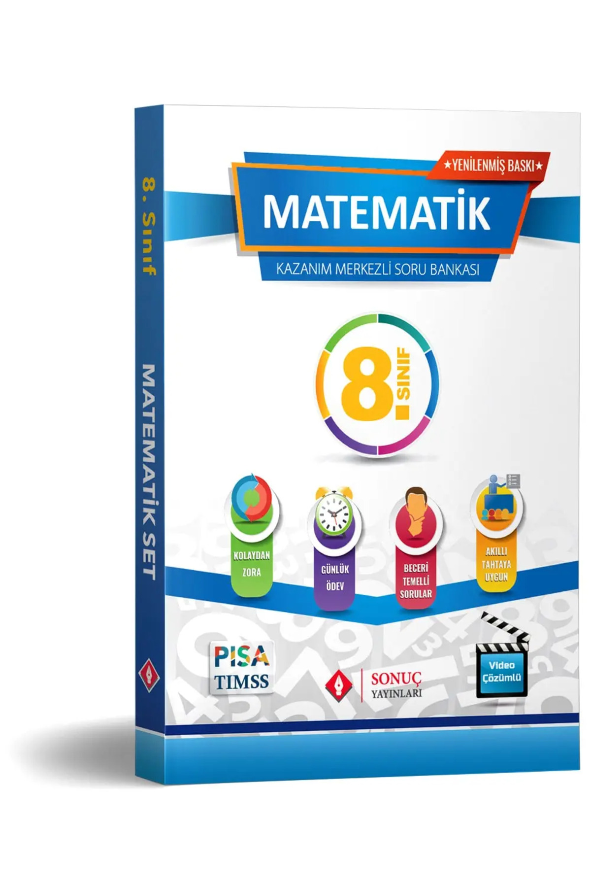 Sonuç Yayınları 8.sınıf Matematik Modüler Set 2021-2022 Ortaokul