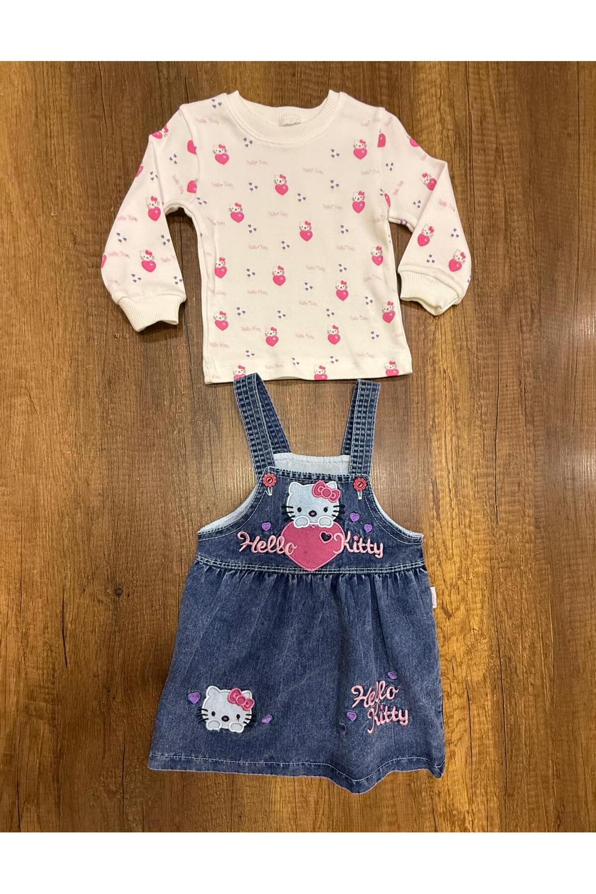 HappyMom Hello Kity 2'li Kot Jile Takım fotoğrafı 2 (önizleme)