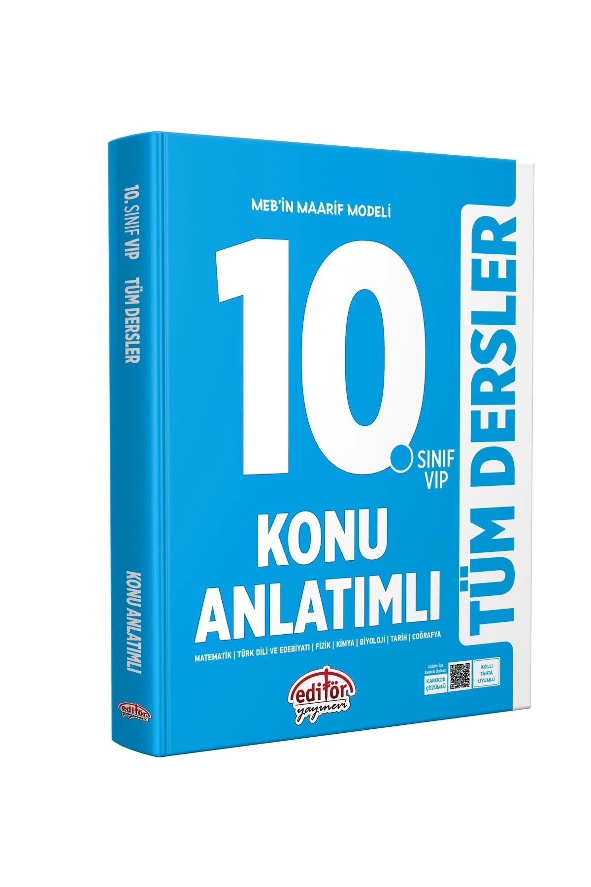 Editör Yayınevi Maarif Modeli 10. Sınıf VİP Tüm Dersler Konu Anlatımlı