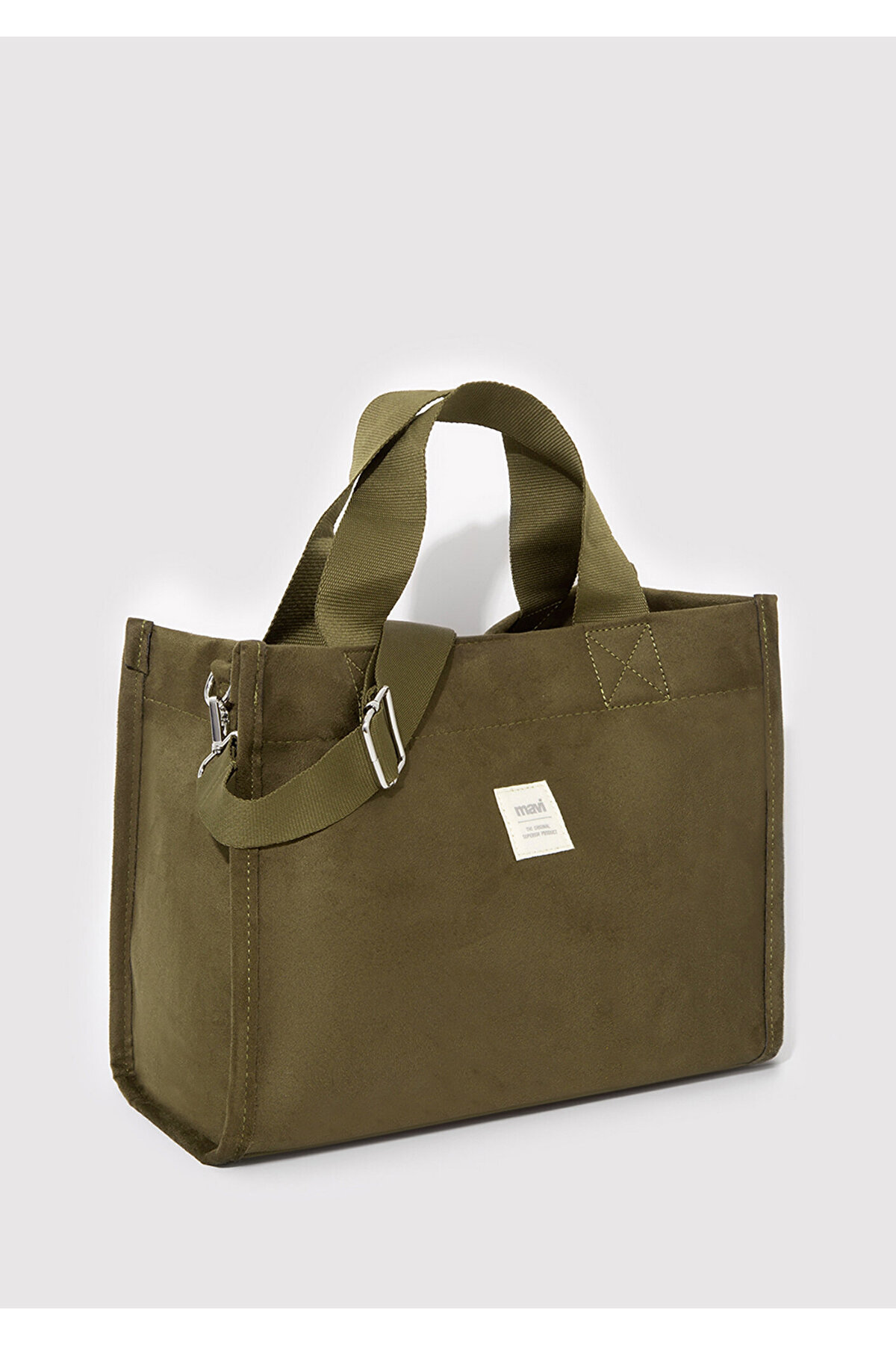 Mavi-Khaki Tote Bag 1912081-71819 4
