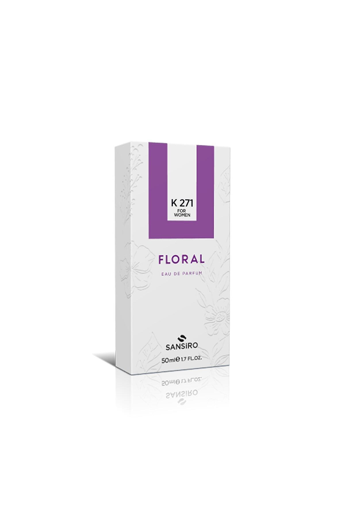 عطر زنانه K-271 ادوپرفیوم 50 میلیلیتری زنانه | سنسیرو Sansiro 1050.01010.2271 - تصویر 3