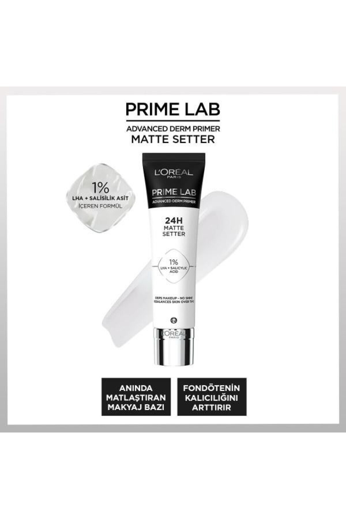 L'Oreal Paris L'Oréal Paris Prime Lab Matte Setter Matlaştırıcı Salisilik Asit İçeren Primer