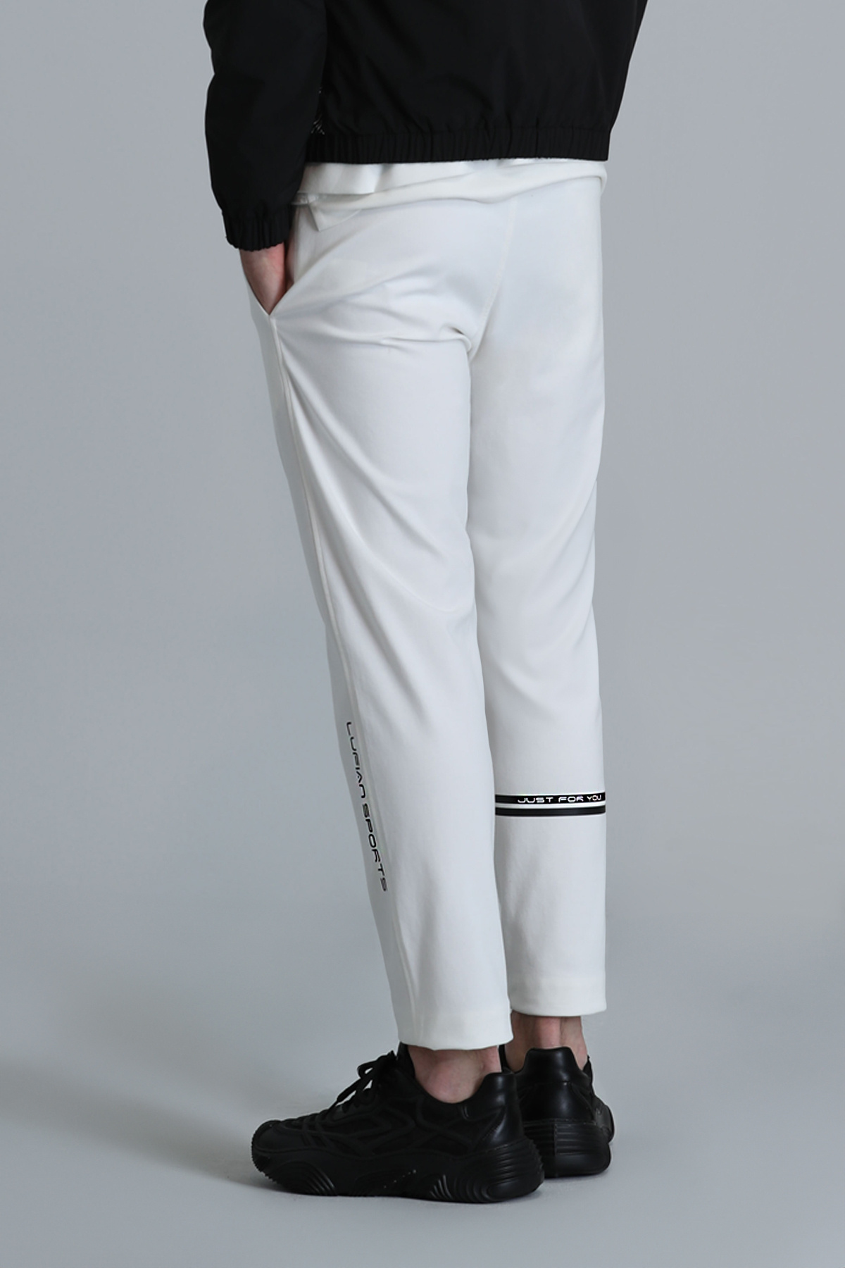 Lufian-Mode Men's Sweatpants Off-White 6