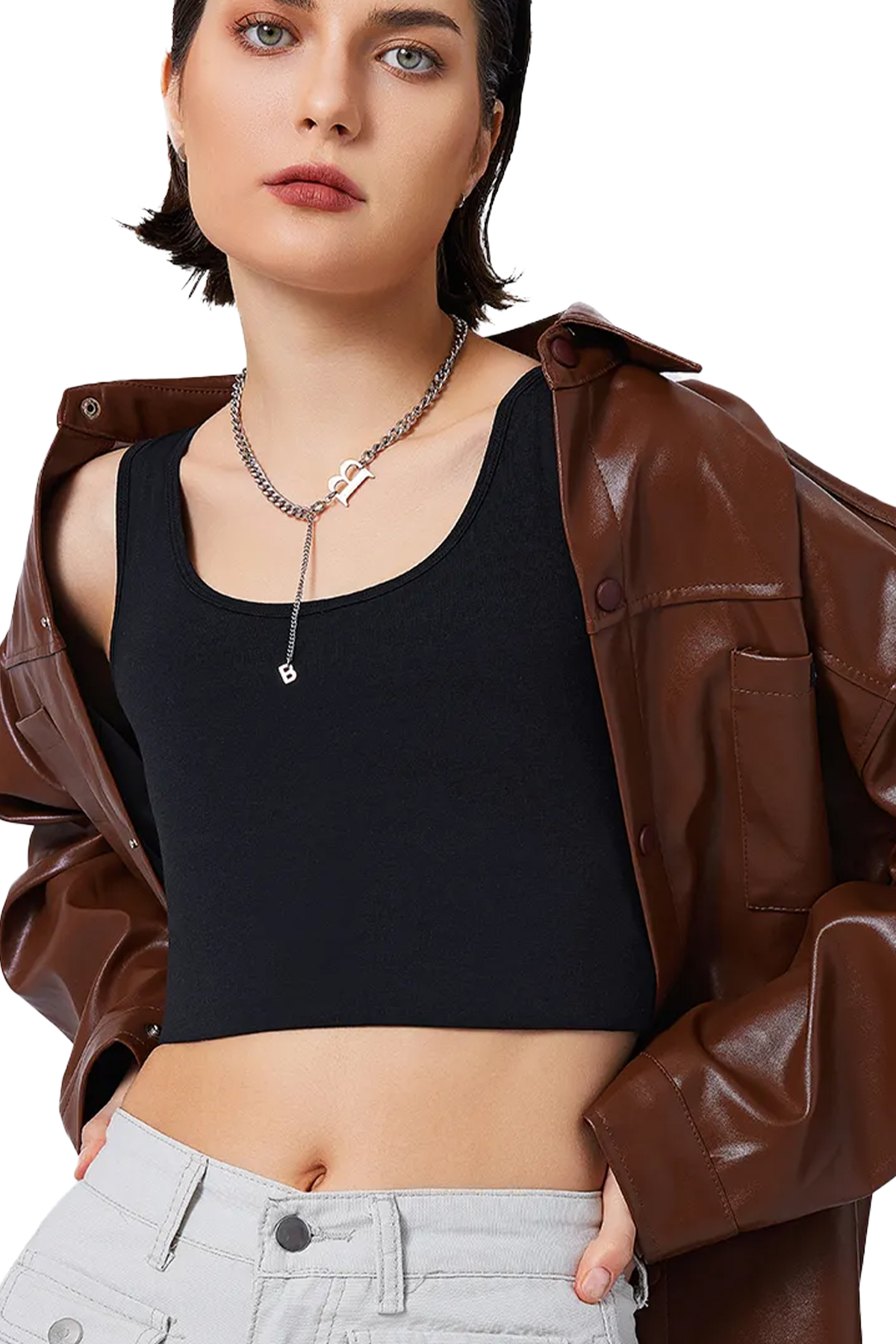 elilom Göğüs Gizleyici Korse Unisex Jinekomasti ve Tomboy İçin Sıkılaştırıcı Toparlayıcı Düz Silüet görsel 3