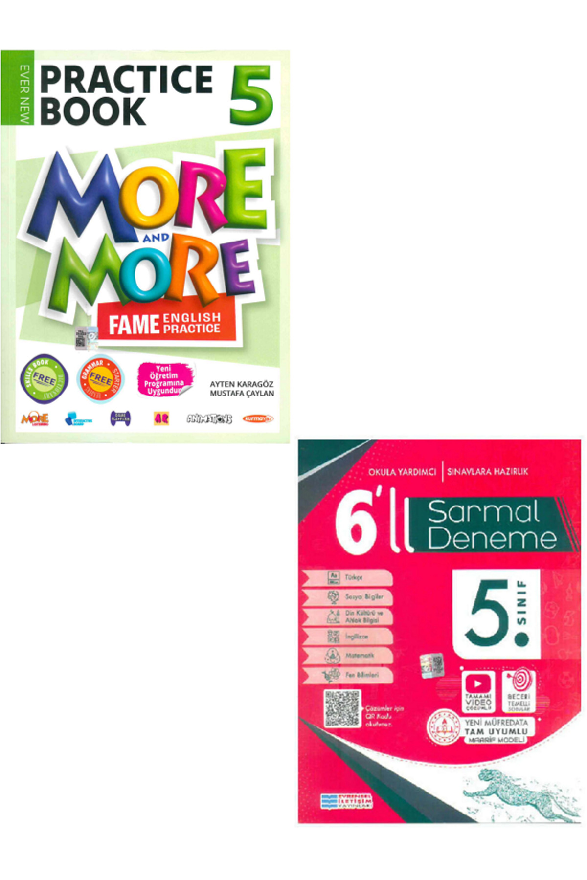 Evrensel İletişim Yayınları 5.Sınıf More and Mor Pratick Book İngilizce ...