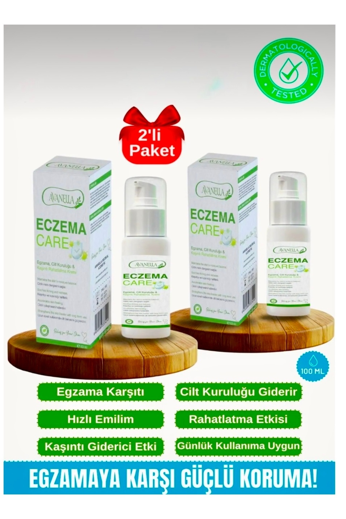 Avanella E.gzama (SE.DEF) Atopik Kuru Ciltler Için 2Lİ