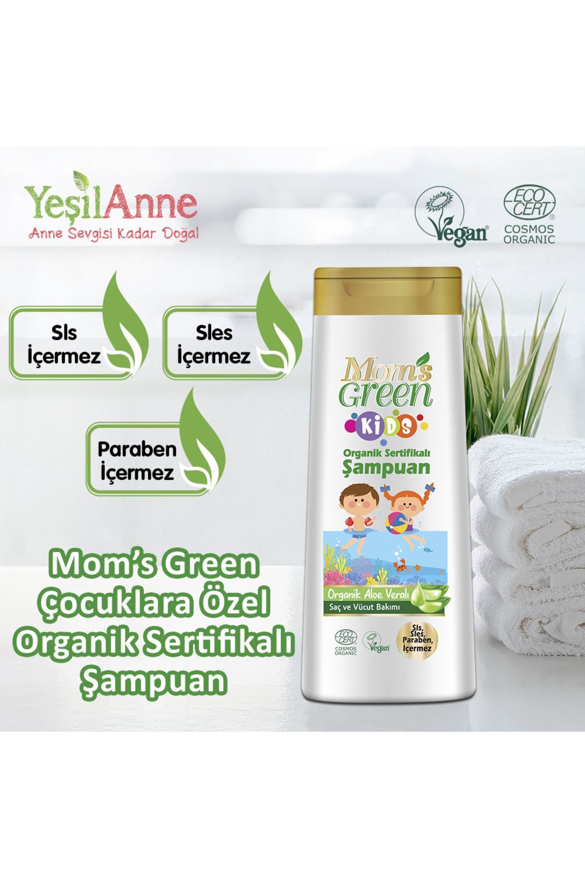 Baby's Green 2 Li Set Organik Bebek Çamaşır Deterjanı 1500 ml Ve Kids Çocuk Şampuanı 400 ml fotoğrafı 4 (önizleme)