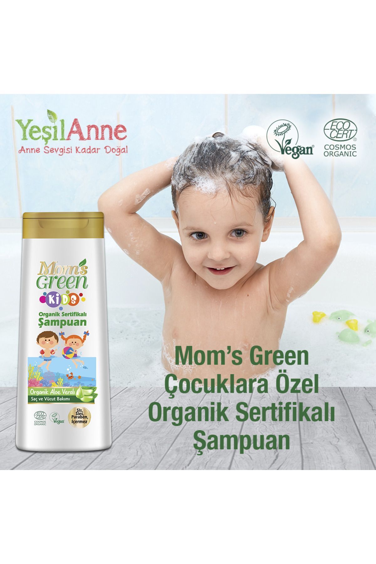 Baby's Green 2 Li Set Organik Bebek Çamaşır Deterjanı 1500 ml Ve Kids Çocuk Şampuanı 400 ml fotoğrafı 5 (önizleme)