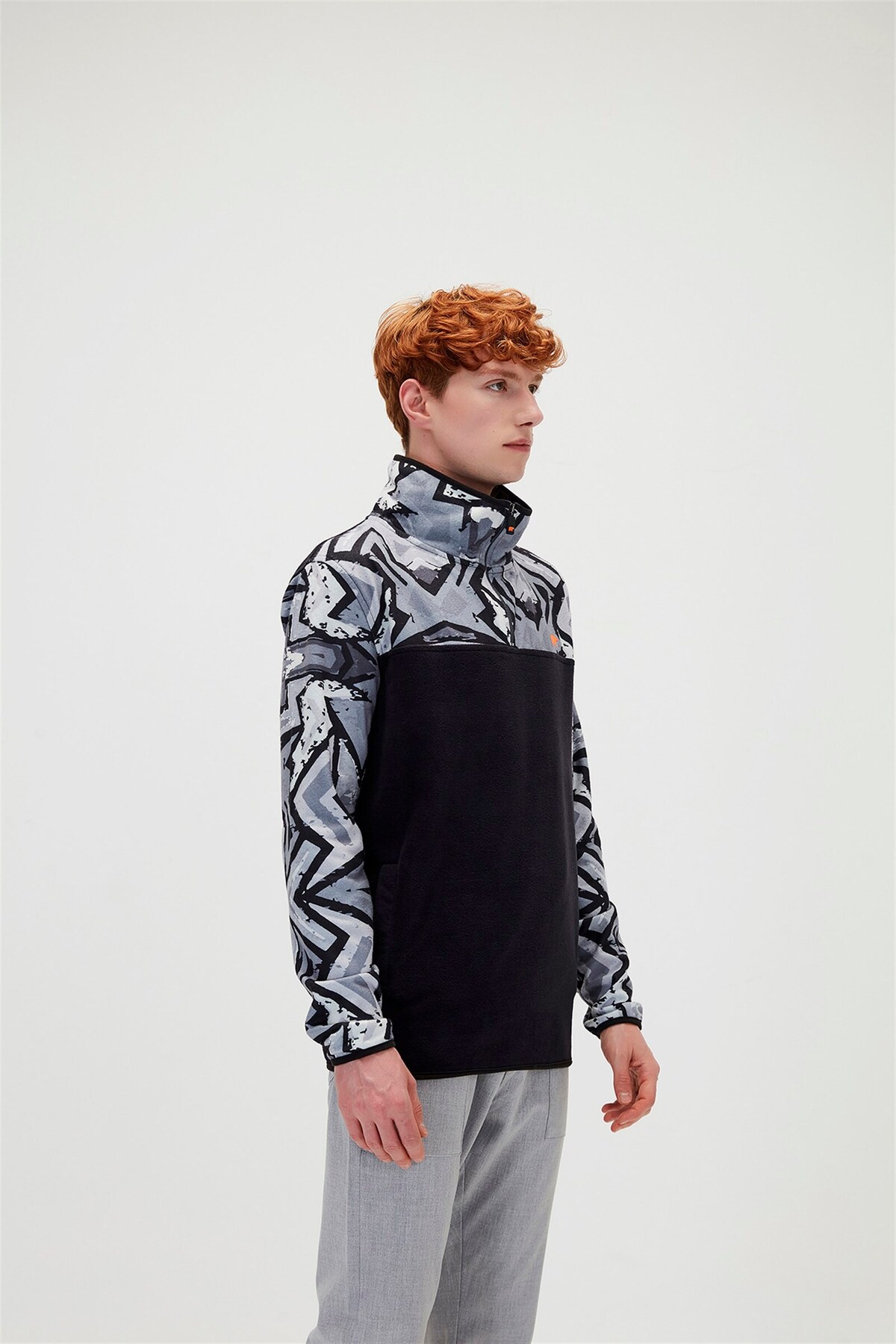 MIRAGE HALF ZIP POLAR NIGHT — مشکی TYC49BBA0CE532A730 — تصویر 3 از 6