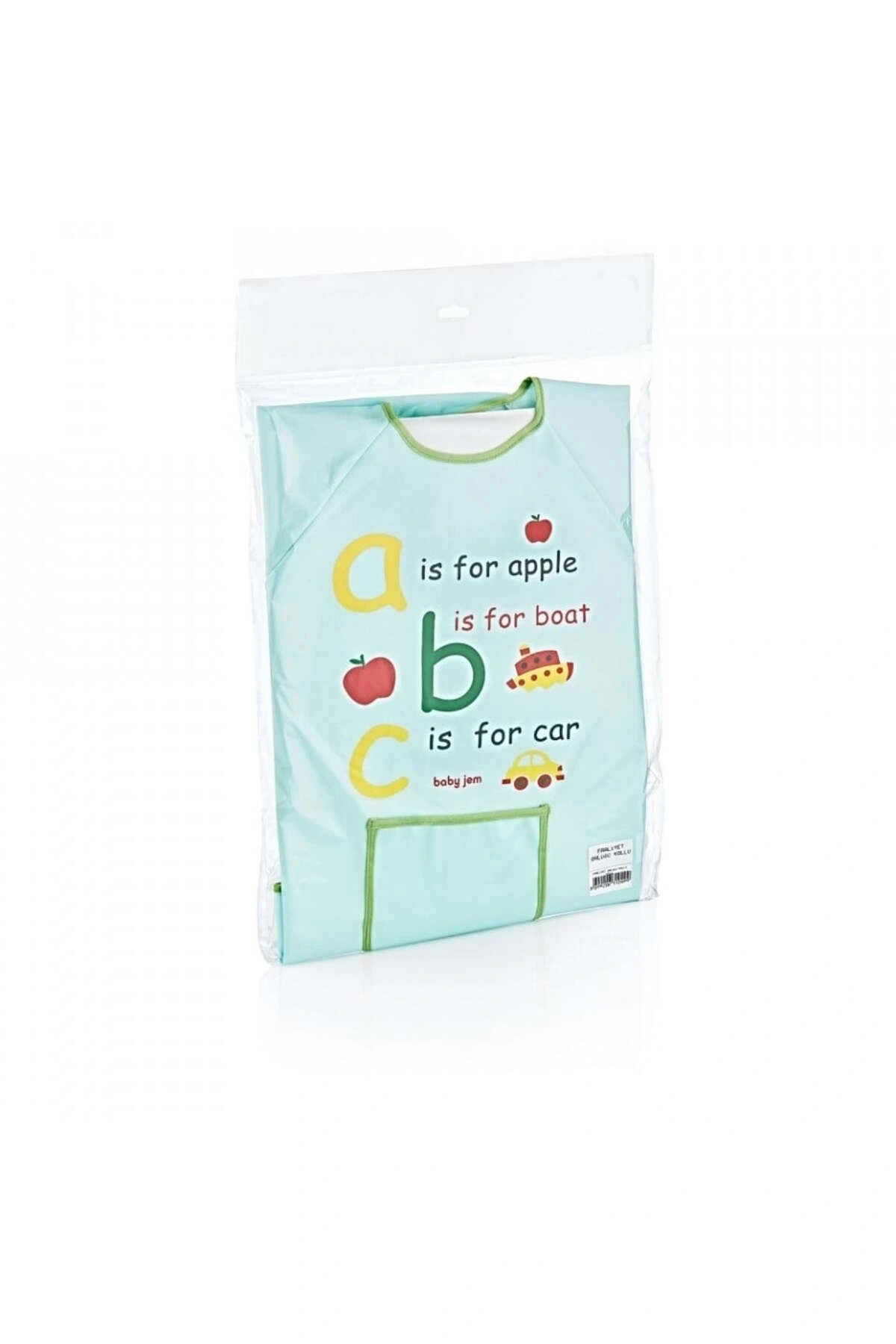 Babyjem Faaliyet Önlüğü Kollu Mavi fotoğrafı 3 (önizleme)