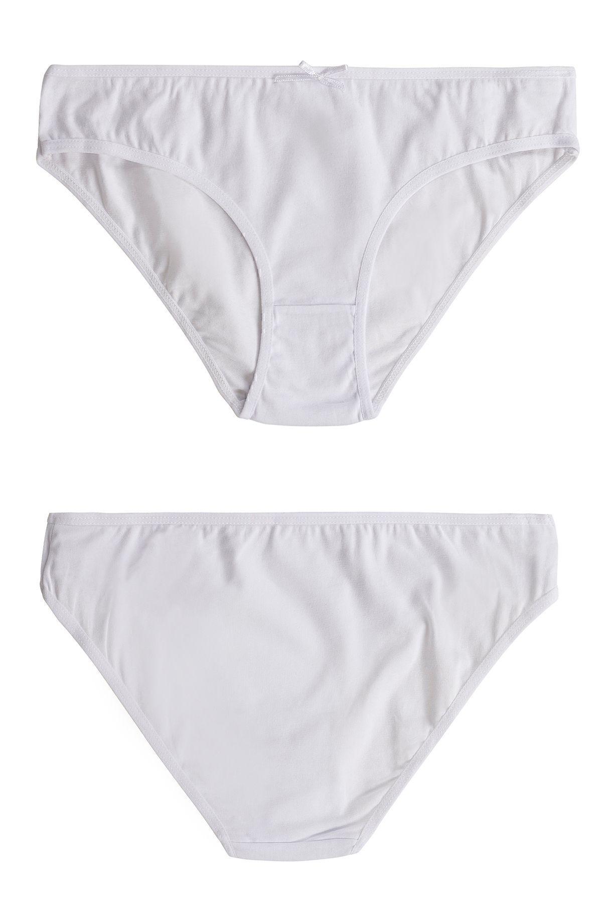 ÖZKAN underwear Özkan 25805 Kadın 3'lü Paket Pamuklu Esnek Rahat Slip Bikini Külot görsel 3