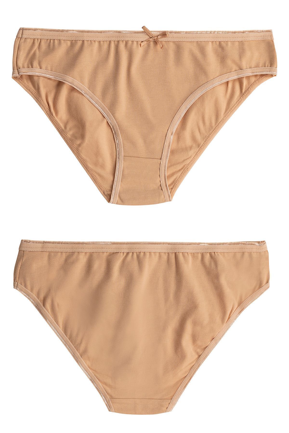 ÖZKAN underwear Özkan 25805 Kadın 3'lü Paket Pamuklu Esnek Rahat Slip Bikini Külot görsel 5