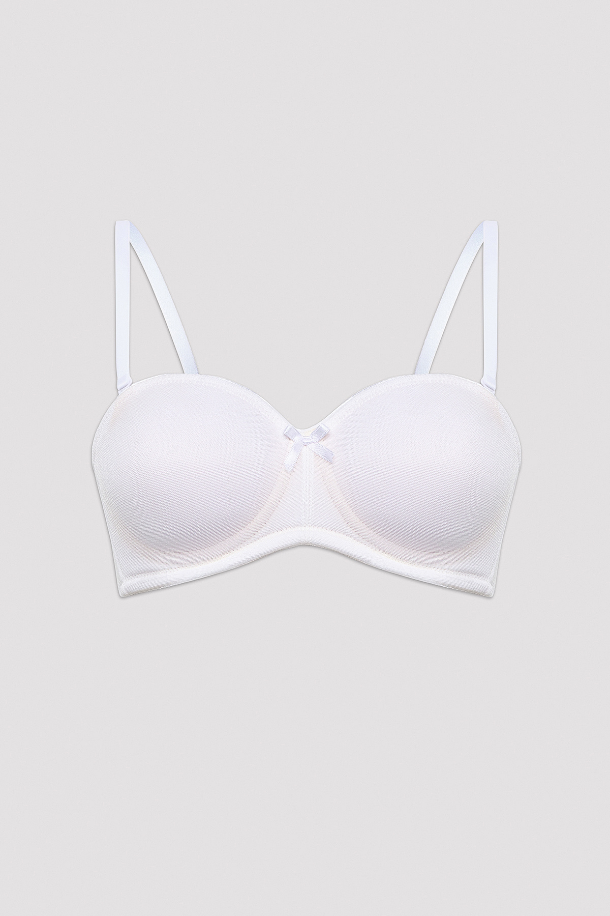 Penti-White Underwired Unpadded Lotus Bra 6
