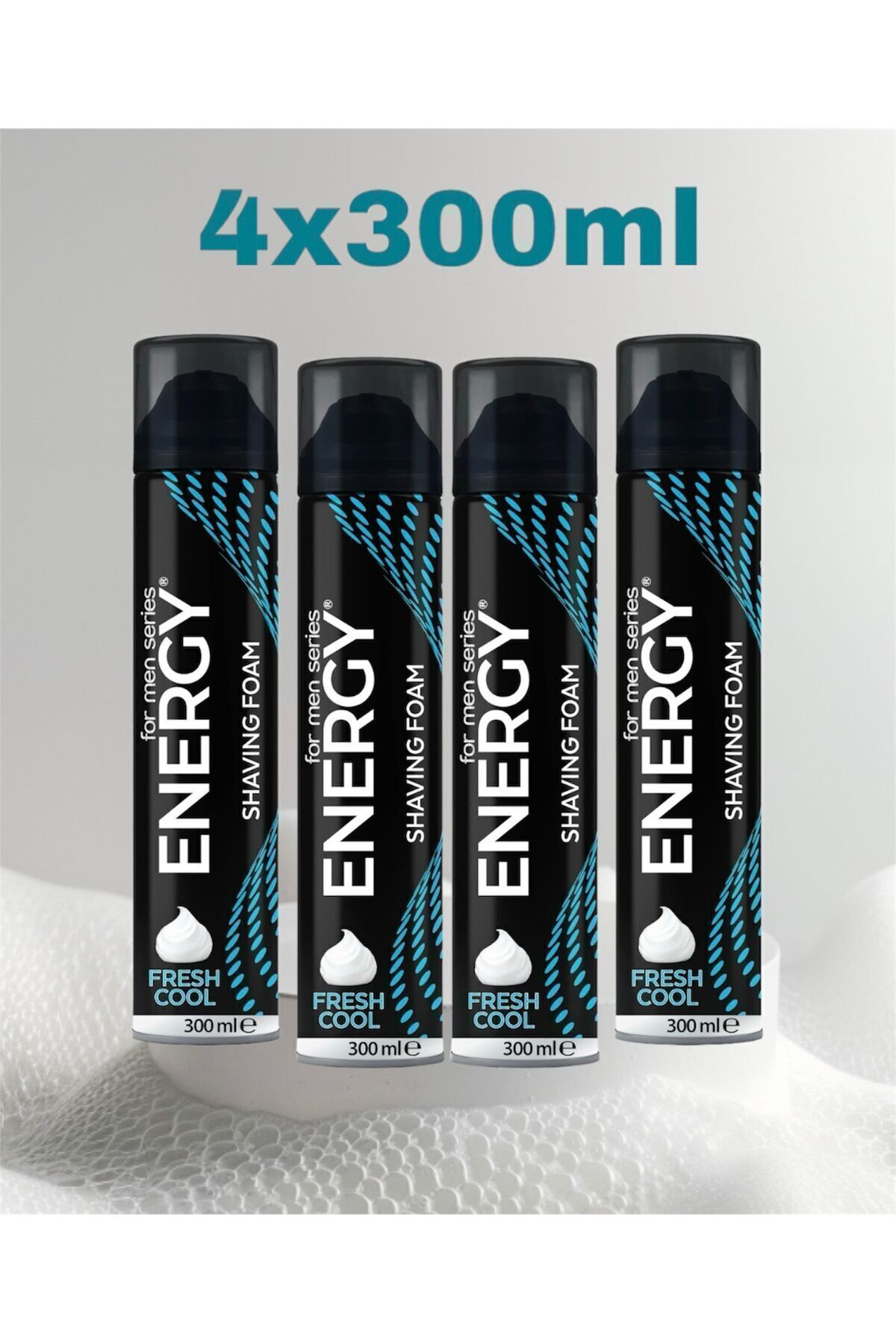 Energy 4'lü Tıraş Köpüğü 300ml — ESFB503