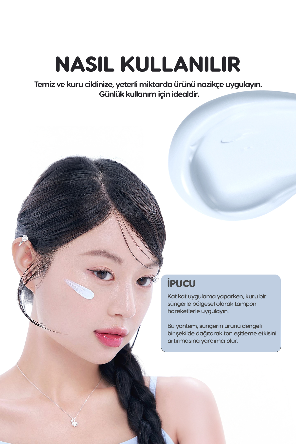 Canlı Görünüm Sunan Ton Eşitleyici Krem PERIPERA Filter Fit Milk Tone Up (002 Pure Blue) SPF30 — آبی 111593 — تصویر 8 از 9