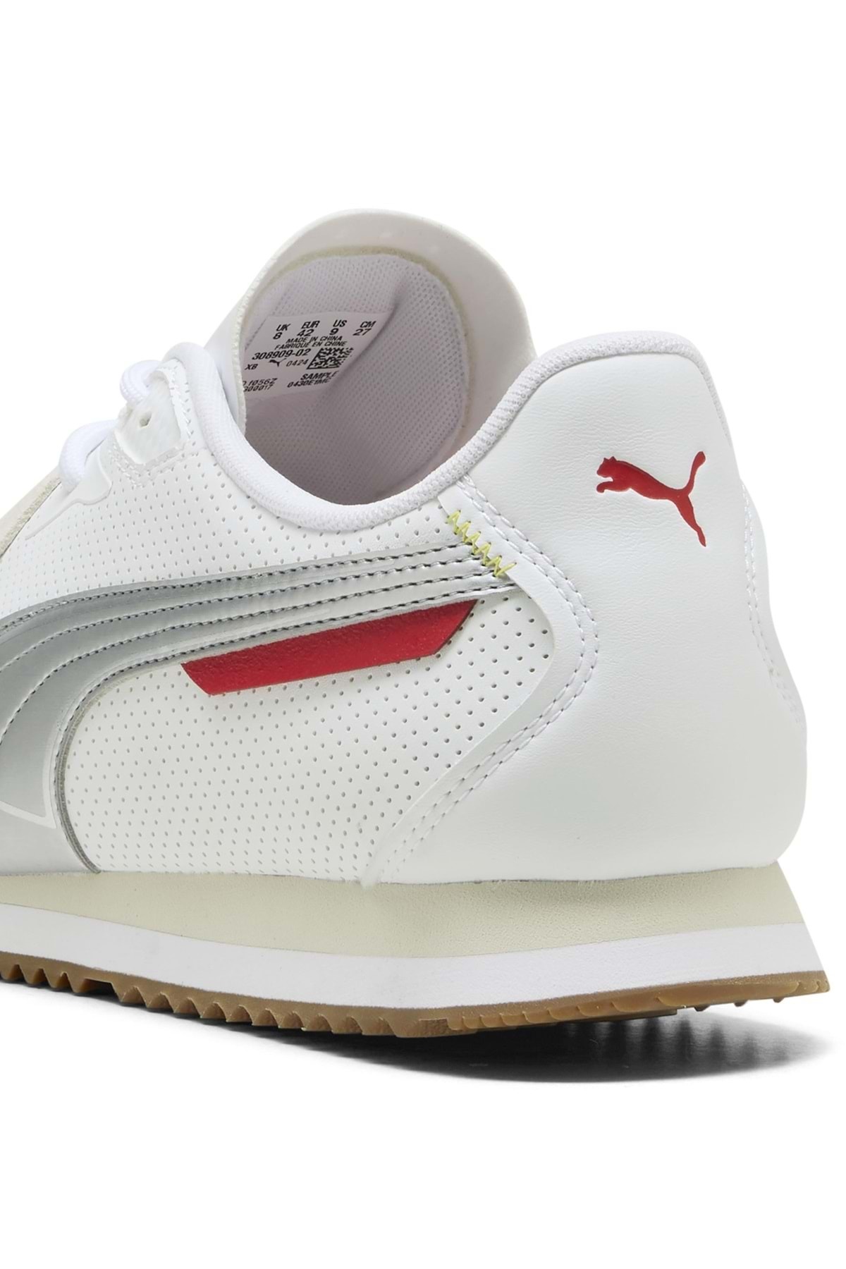Puma Sf Roma S Series Ferrari 308909 Erkek Spor Ayakkabı BEYAZ görsel 5