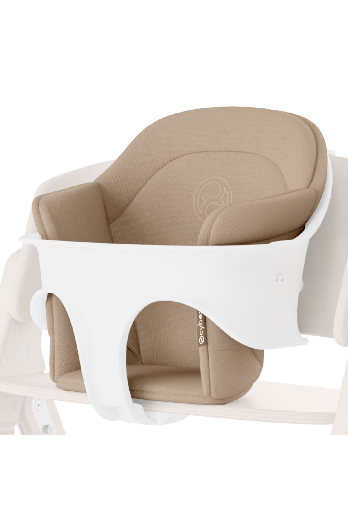 Cybex Gold-Cybex Click & Fold Dining Chair Cushion Set Almond Beige 2