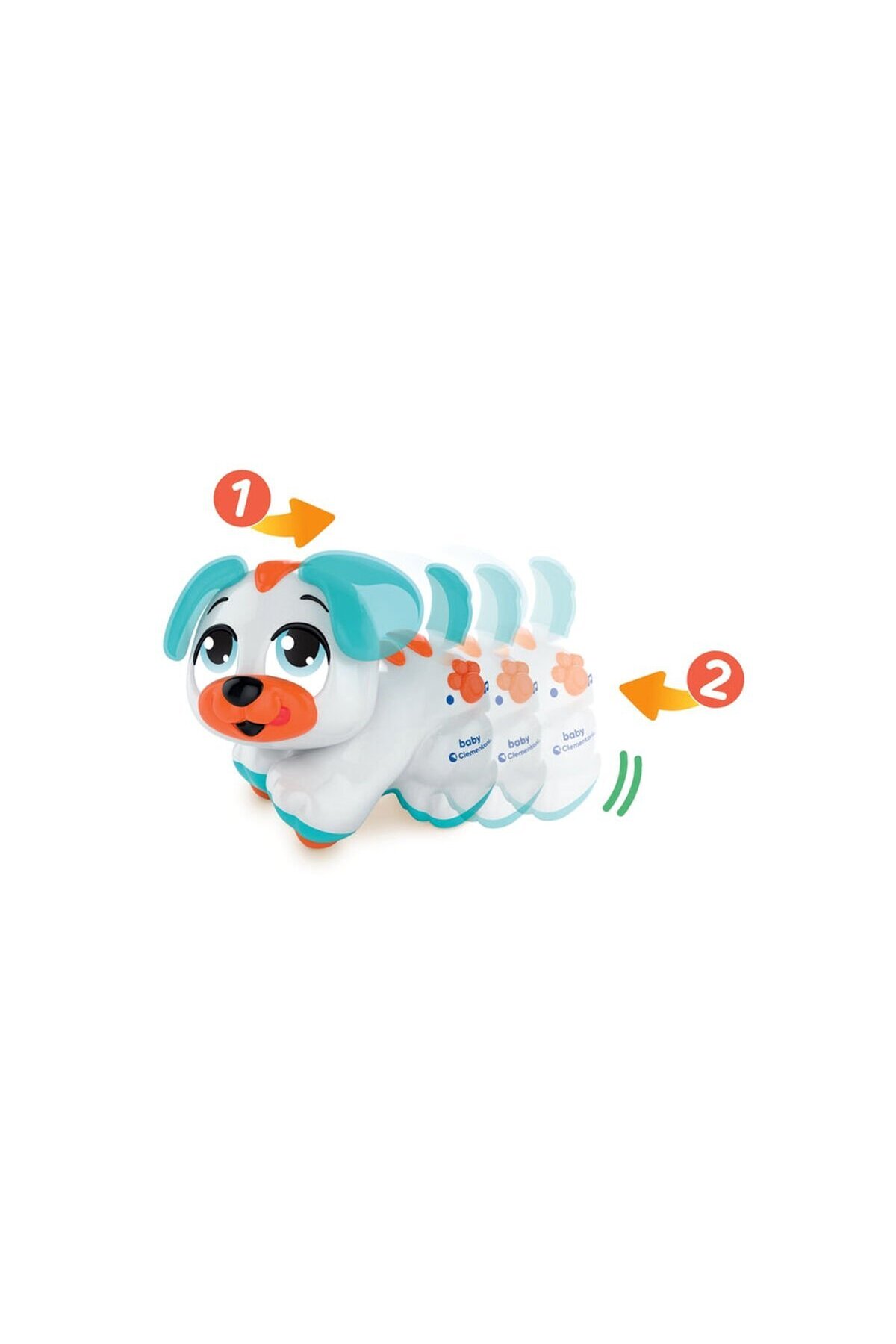 FABBA TOYS 17463 Baby Clementon.i Sevimli İnteraktif Köpekçik Eğitici Konuşan Oyuncak +6 Ay fotoğrafı 2 (önizleme)