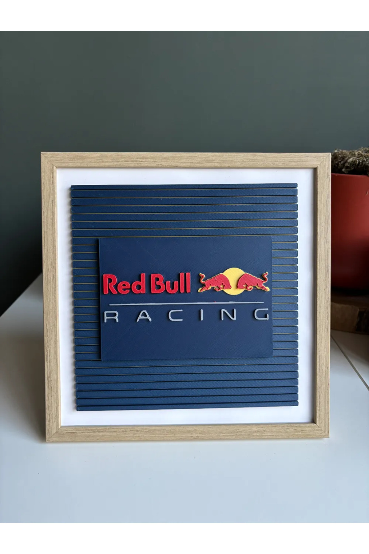 Lumina3D 3D Formula1 RedBull Amblemi