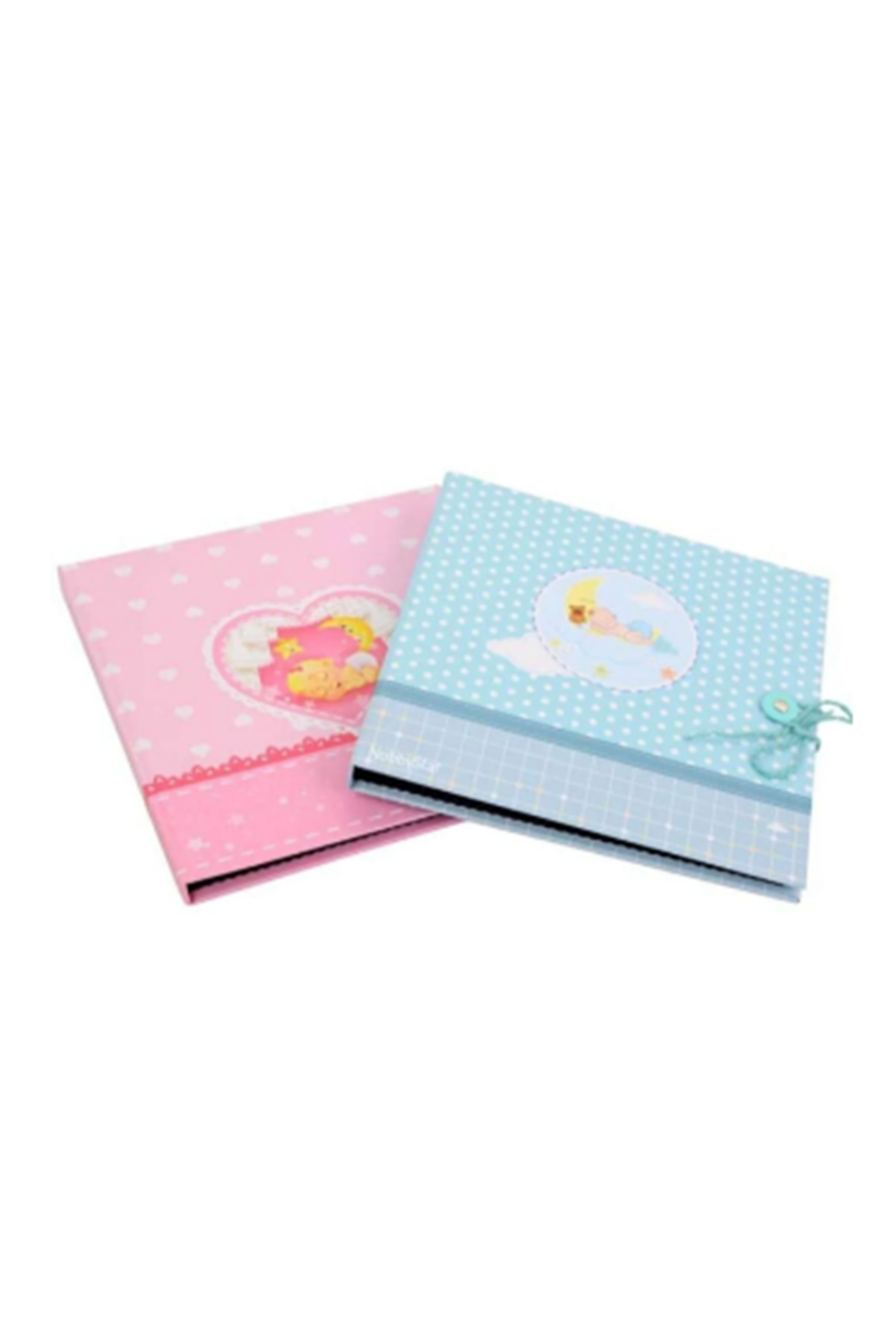 zuzupix Uykucu Bebek Anı Defteri 20x20 cm Beyaz Kalem Hediyeli fotoğrafı 3 (önizleme)