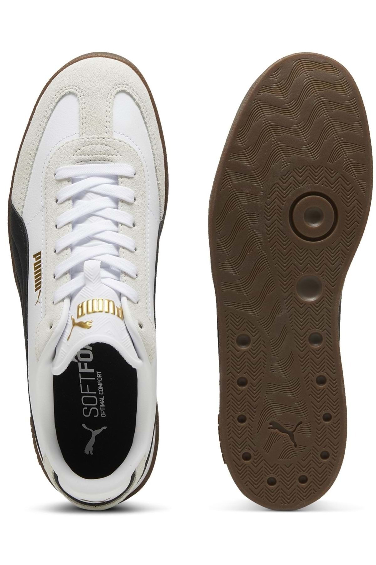 Puma  397447 Club II Era Sneaker Unisex Spor Ayakkabı BEYAZ-SİYAH - Görsel 8