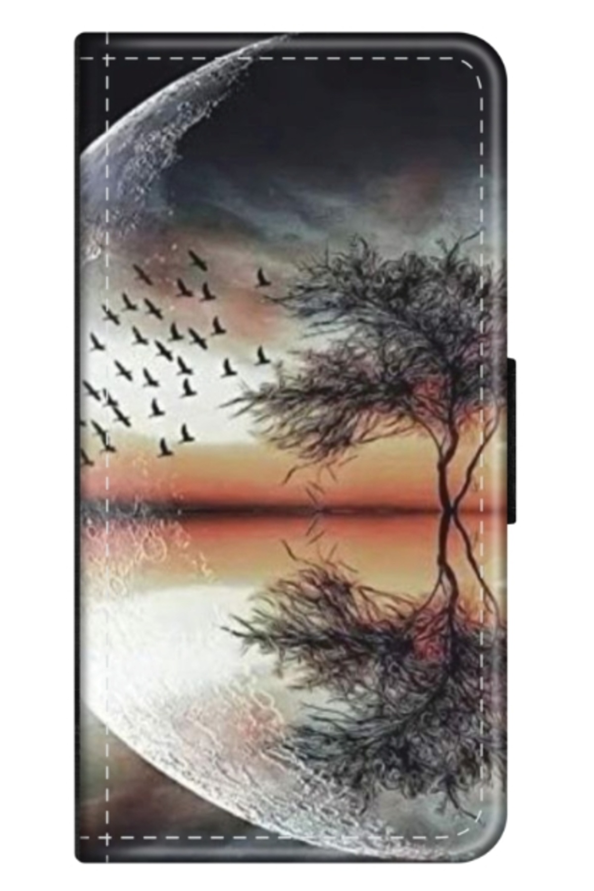 Atlas-Personalized Samsung Galaxy A21S book case, Time Flies 3, , S1D1M0366 1