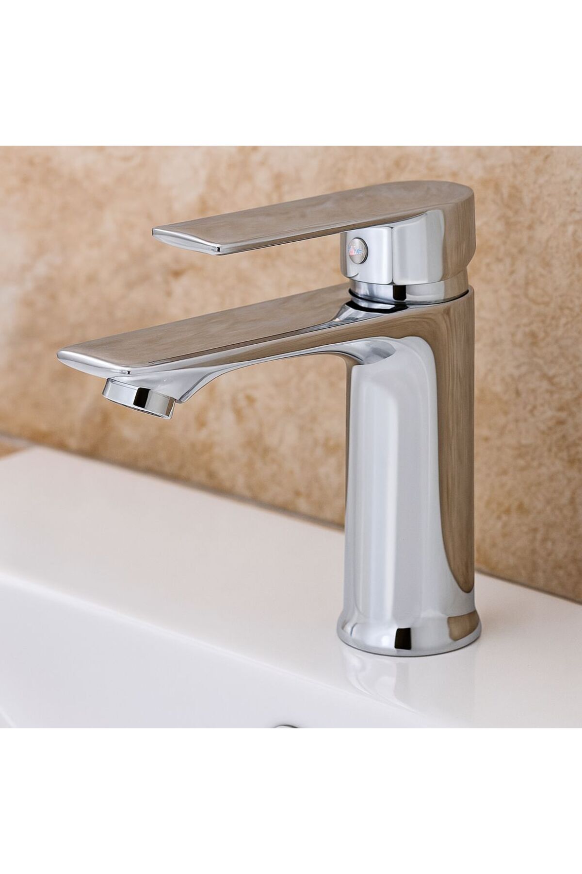 FAWER Faucet & Shower Krom Lavabo Bataryası 600-CS